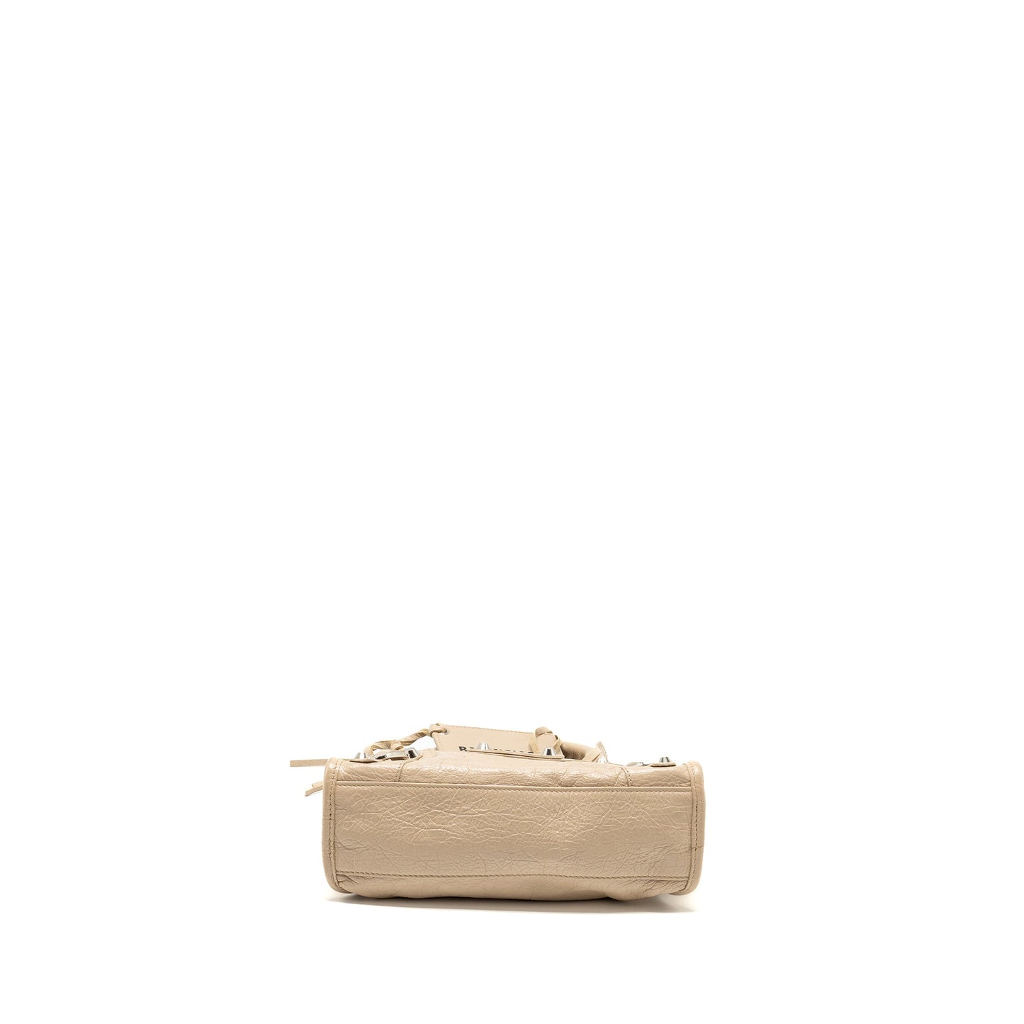 Balenciaga Mini City Purse Calfskin Beige