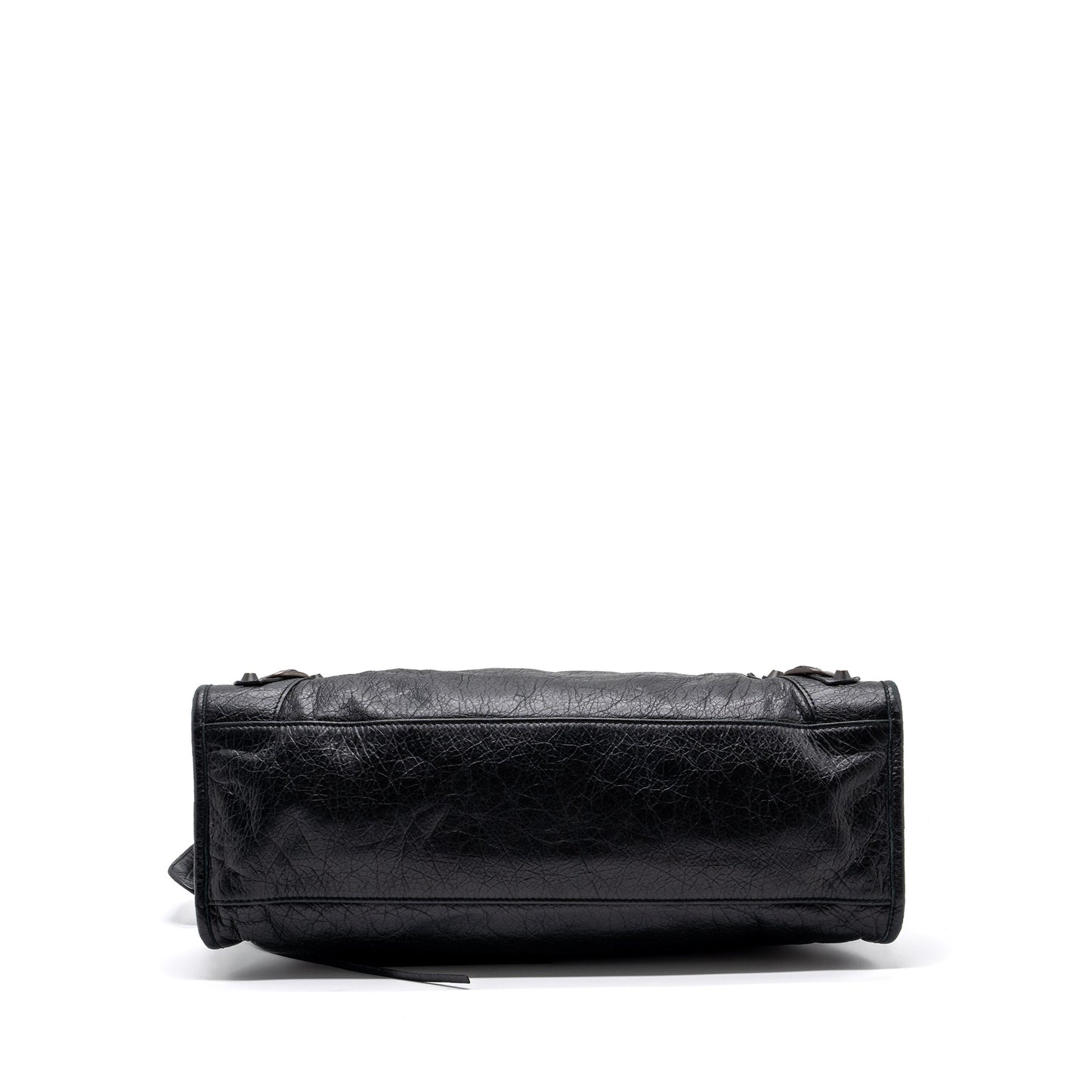 Balenciaga Classic City Purse Leather Black ruthenium silver Hardware
