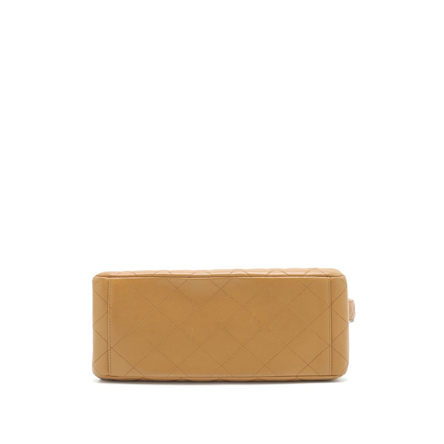 Chanel Kelly Shoulder Bag Dark Beige