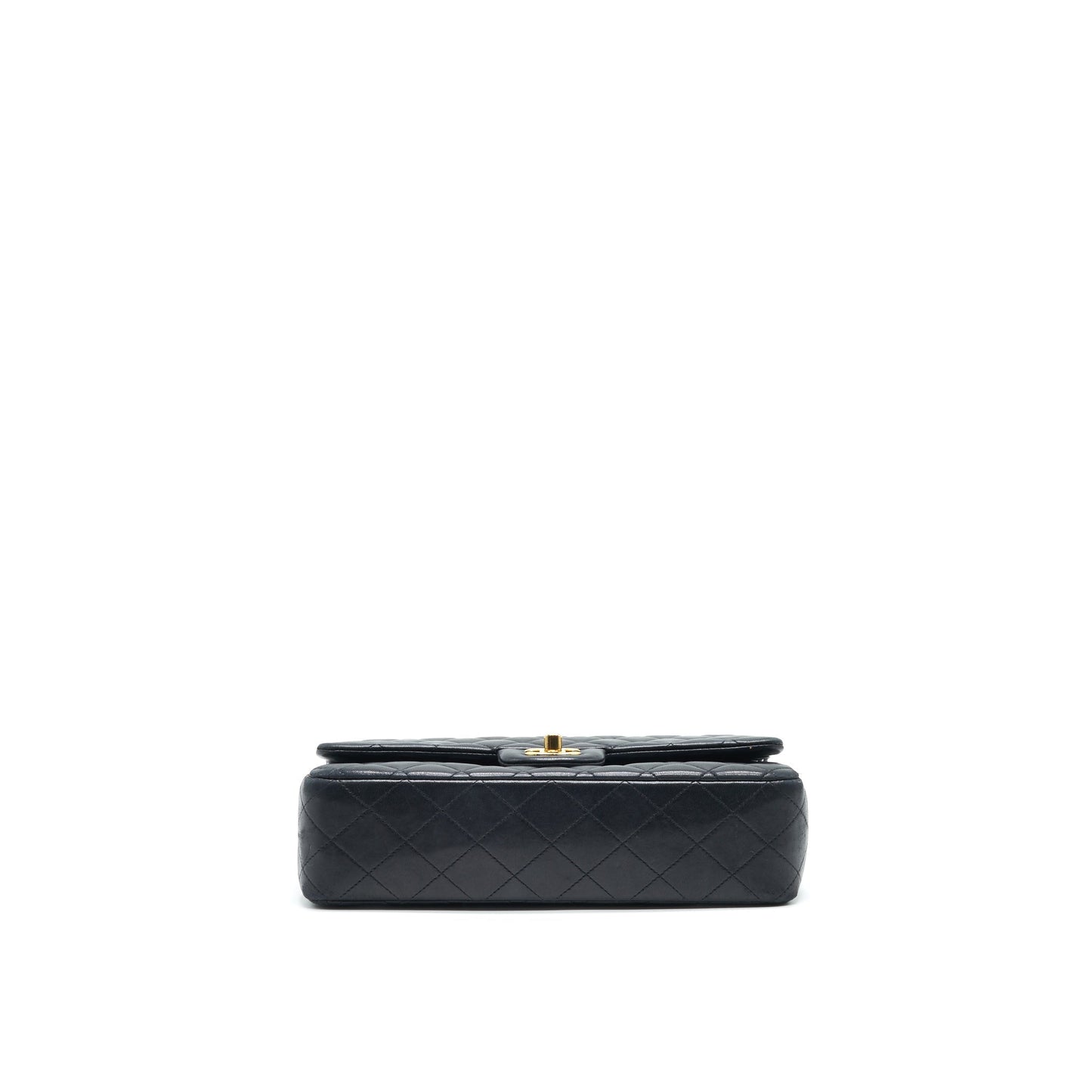 Chanel Classic Double Flap Bag Lambskin Medium Black serial 19