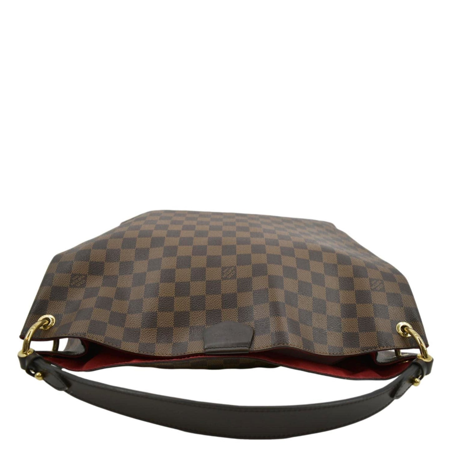 LOUIS VUITTON Graceful MM Monogram Canvas Shoulder Bag Brown