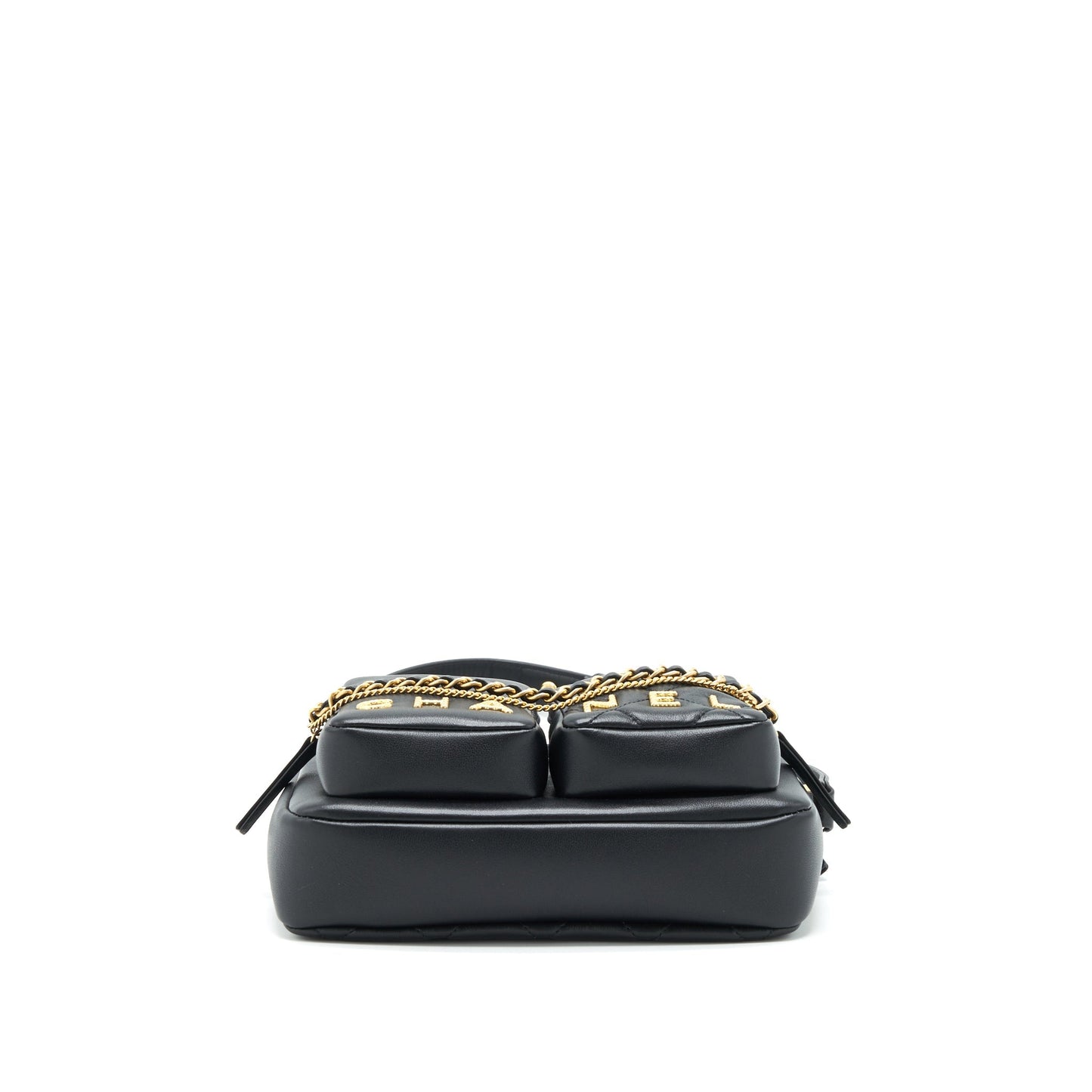 Chanel 22C Camera Bag Calfskin Black