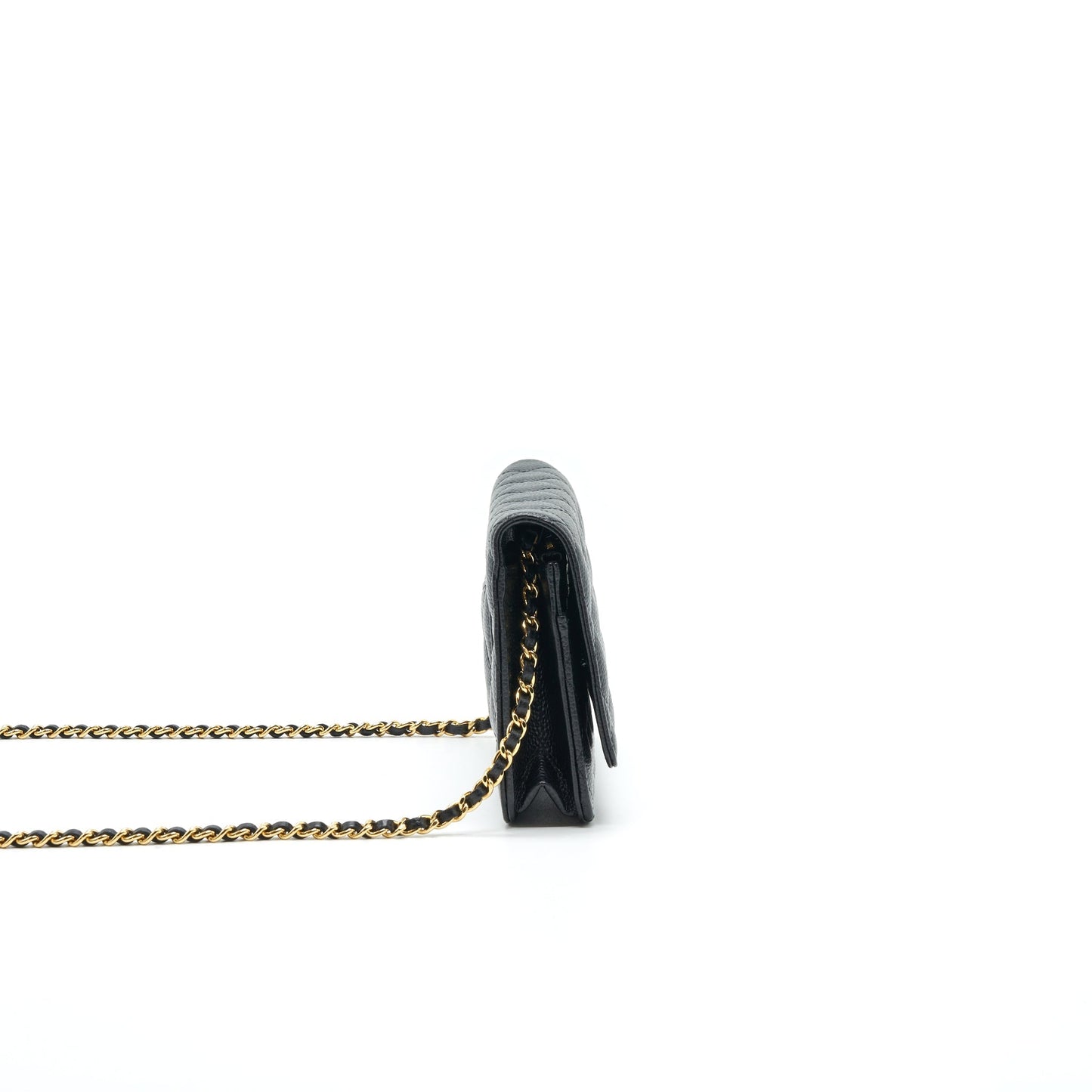 Chanel Classic Wallet on Chain Caviar Black With GHW Crossbody