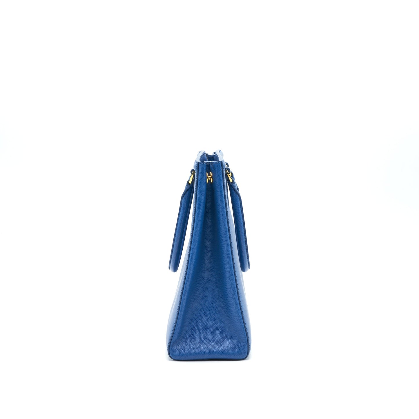 PRADA Shopping Saffiano Lux Cobalto Bag in Blue
