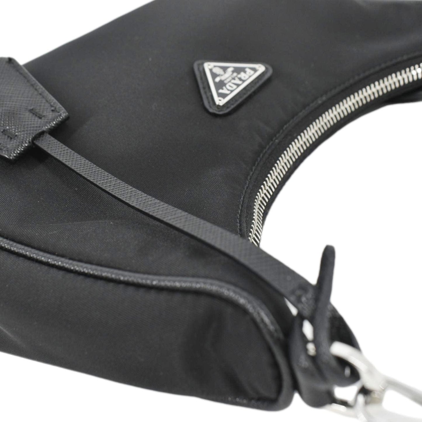 PRADA Re-Edition 2005 Re-Nylon Shoulder Bag Black