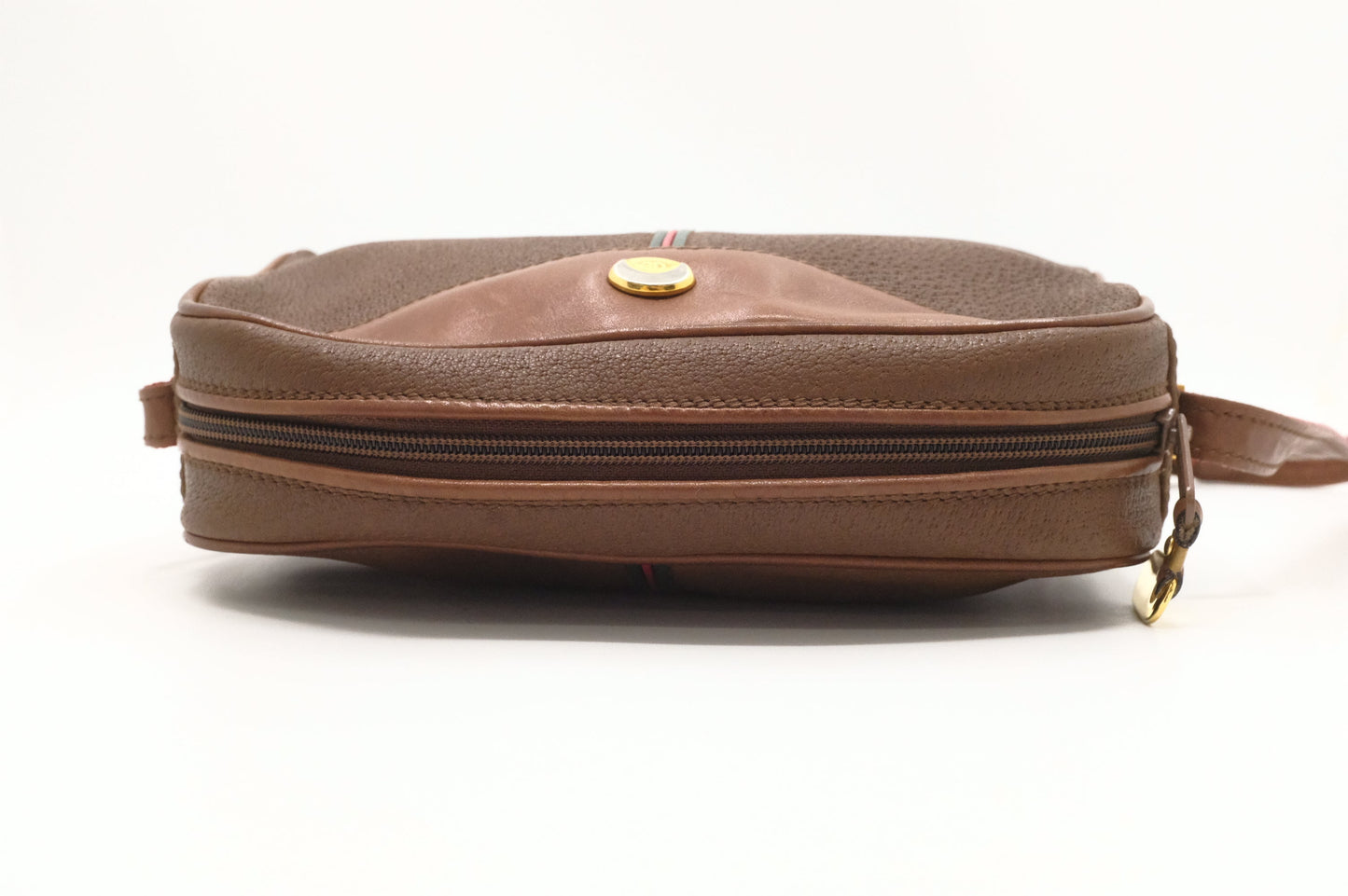 Gucci Crossbody Bag in Brown Leather