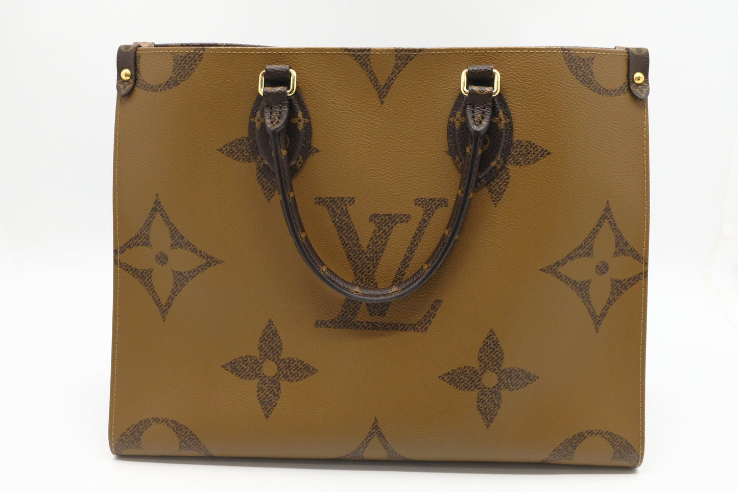 Louis Vuitton OnTheGo MM in Reverse Monogram Canvas