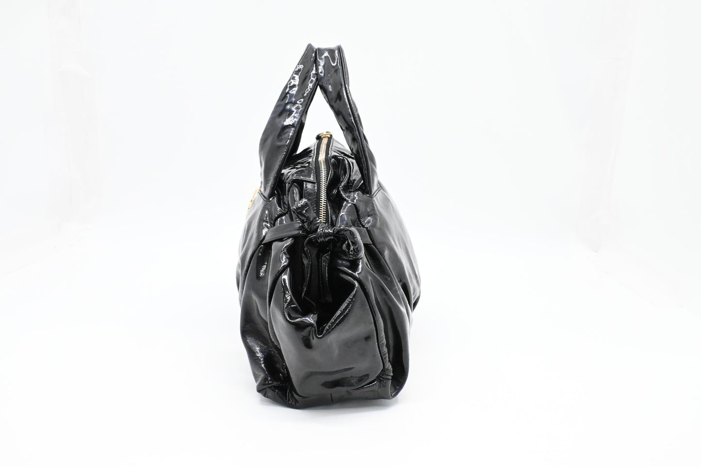 Gucci Handbag in Black Patent Leather