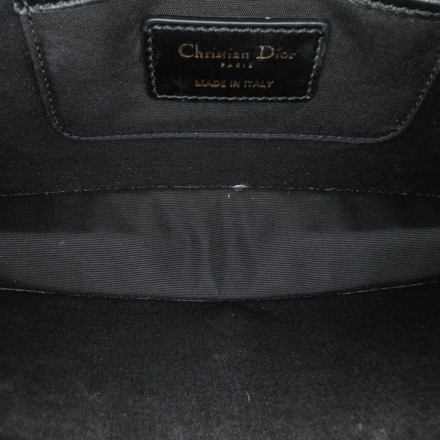 Dior Lambskin Cannage Lady Dior Convertible Clutch