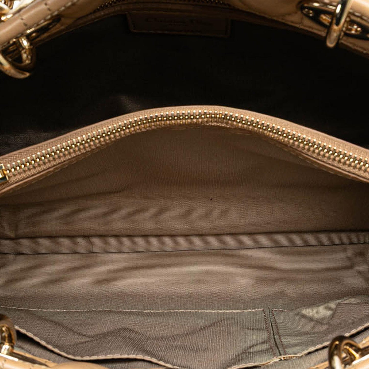 Dior Medium Lambskin Cannage Lady Dior Soft Shopping Tote