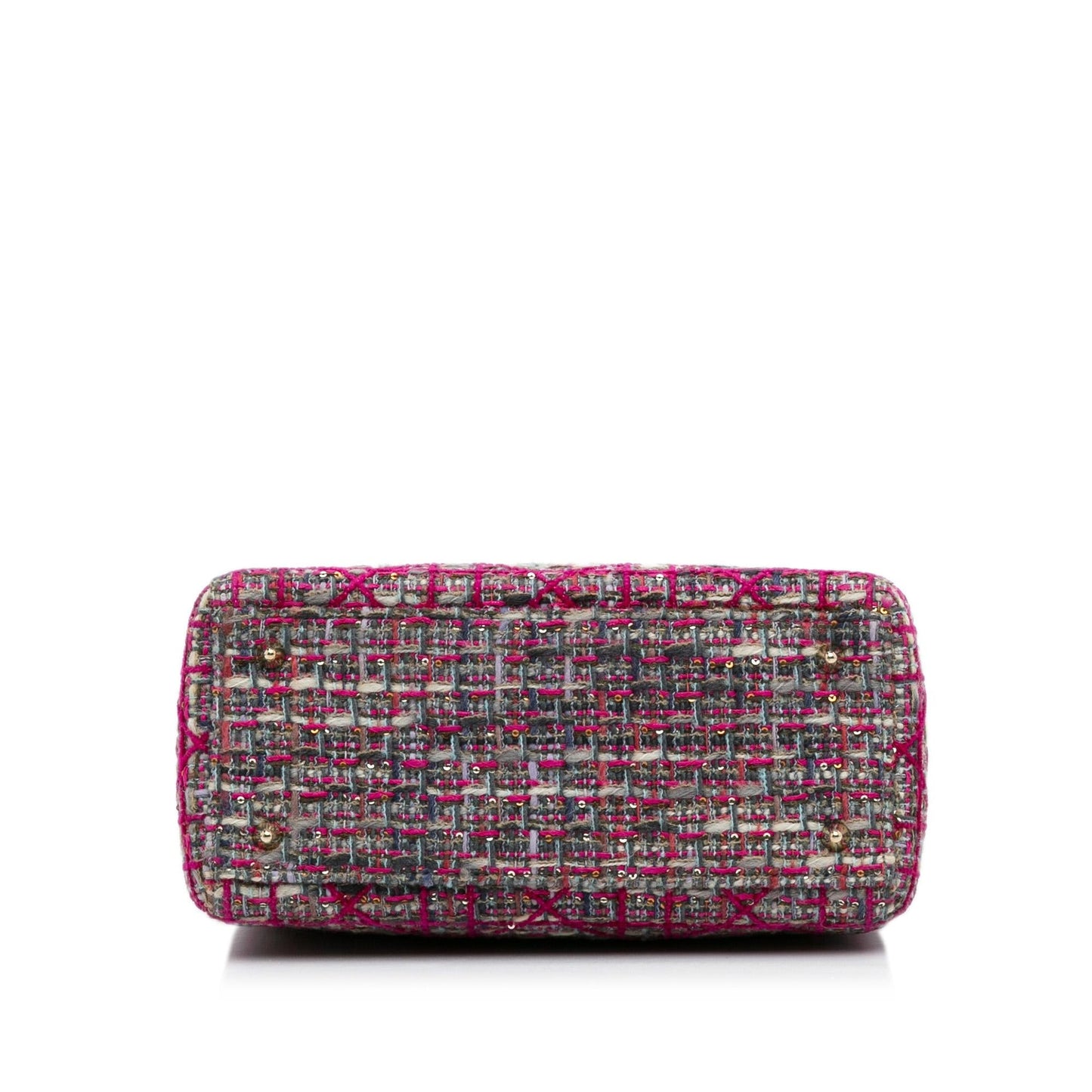 Dior Medium Tweed Macrocannage Lady Dior