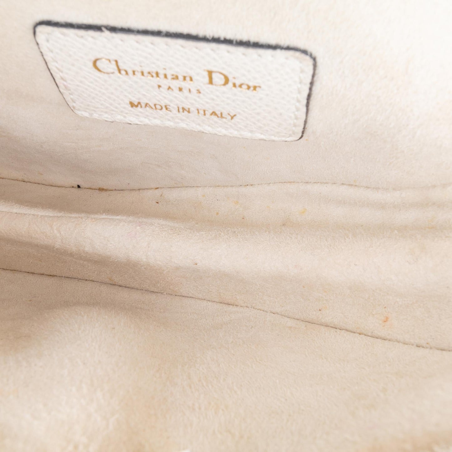 Dior Mini Grained Calfskin Saddle Bag