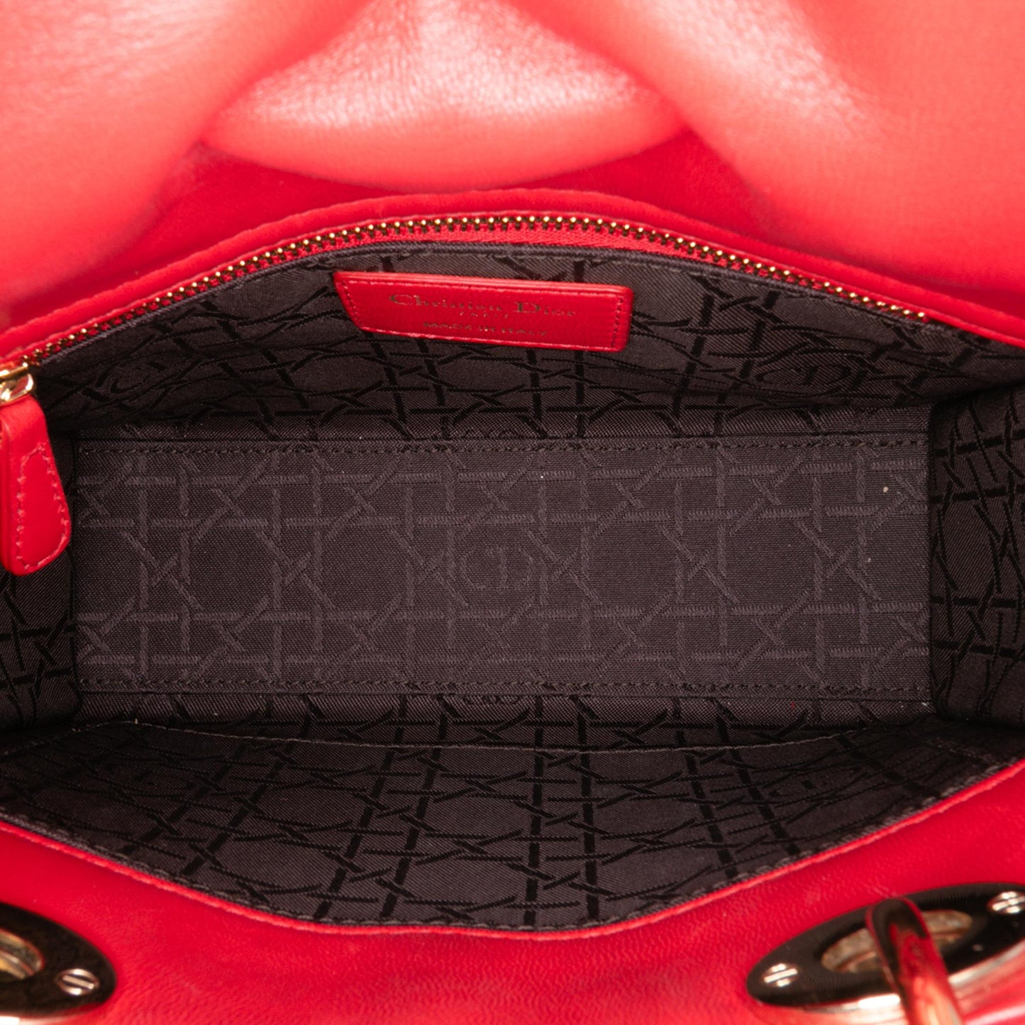 Dior Small Lambskin Cannage My ABCDior Lady Dior