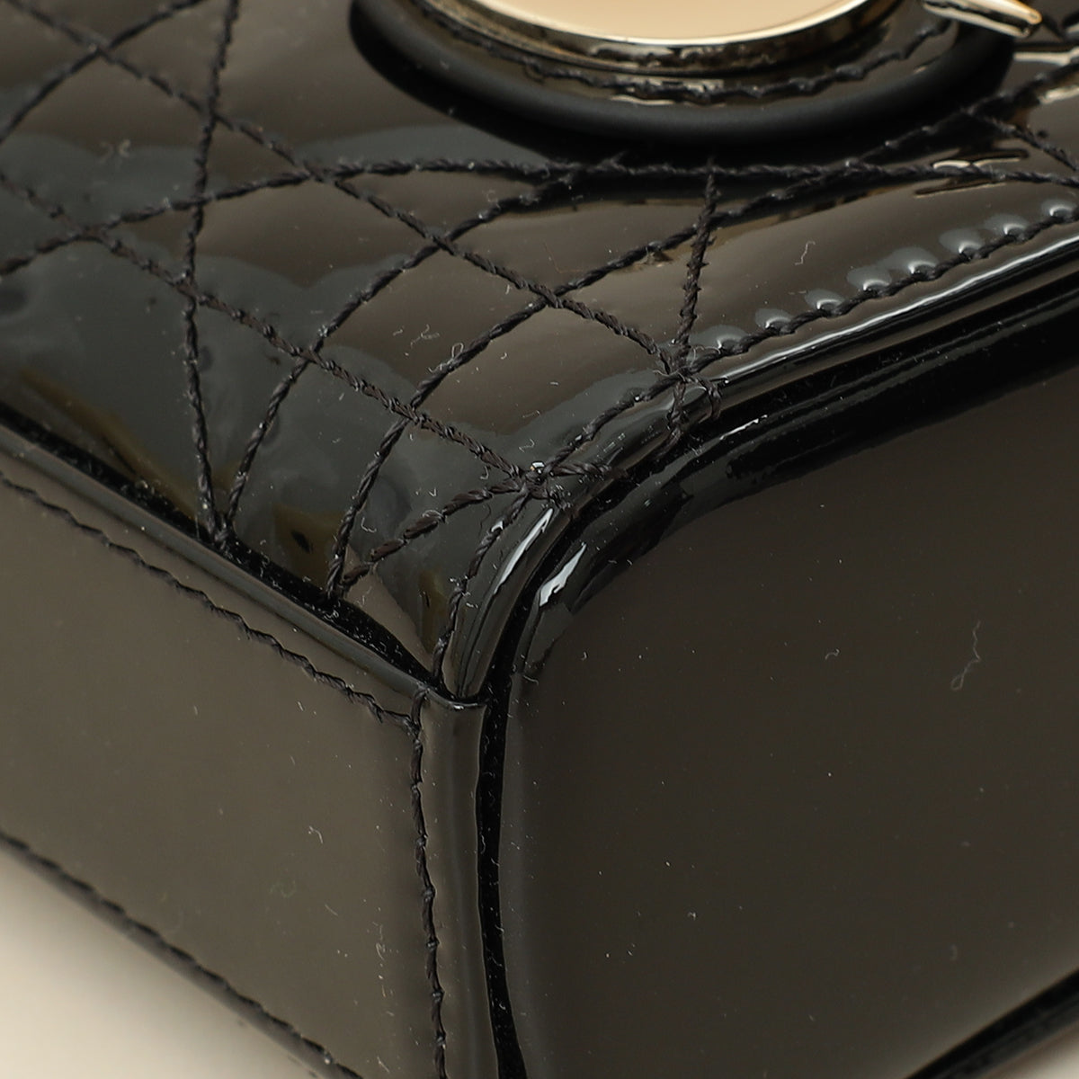 Christian Dior Black Lady D-joy Micro Bag
