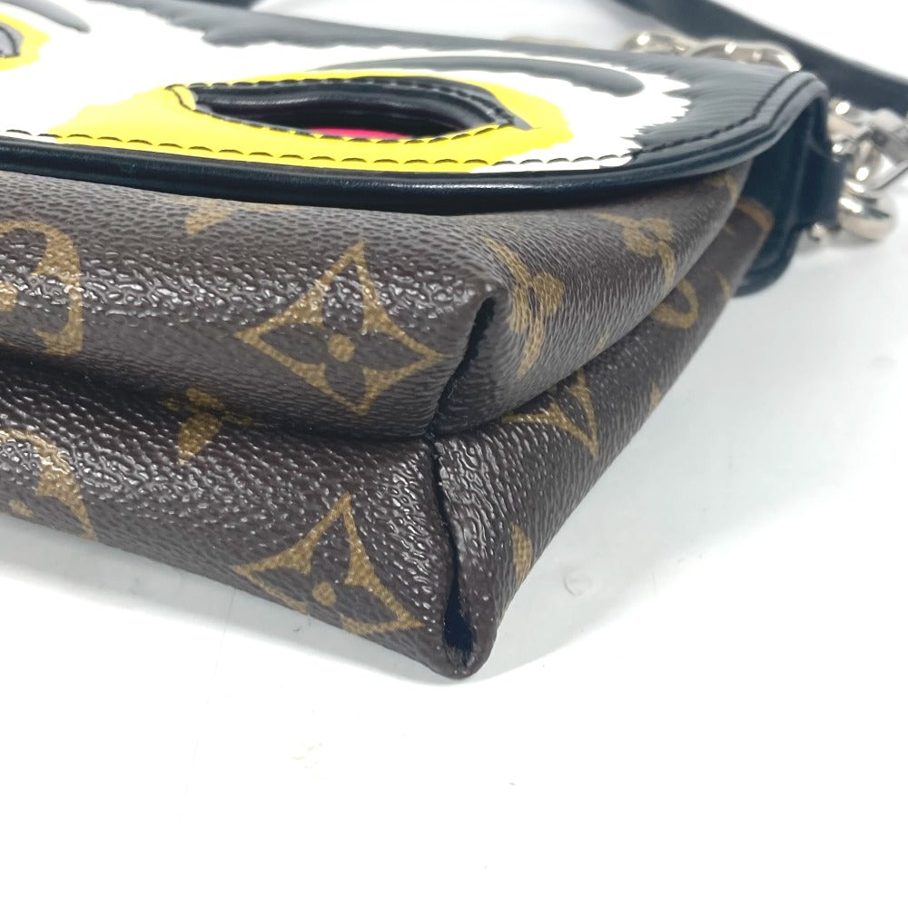 LOUIS VUITTON Shoulder Bag Monogram Canvas, Epi Leather black Epi Monogram Kansai Yamamoto pochette kabuki mask Women