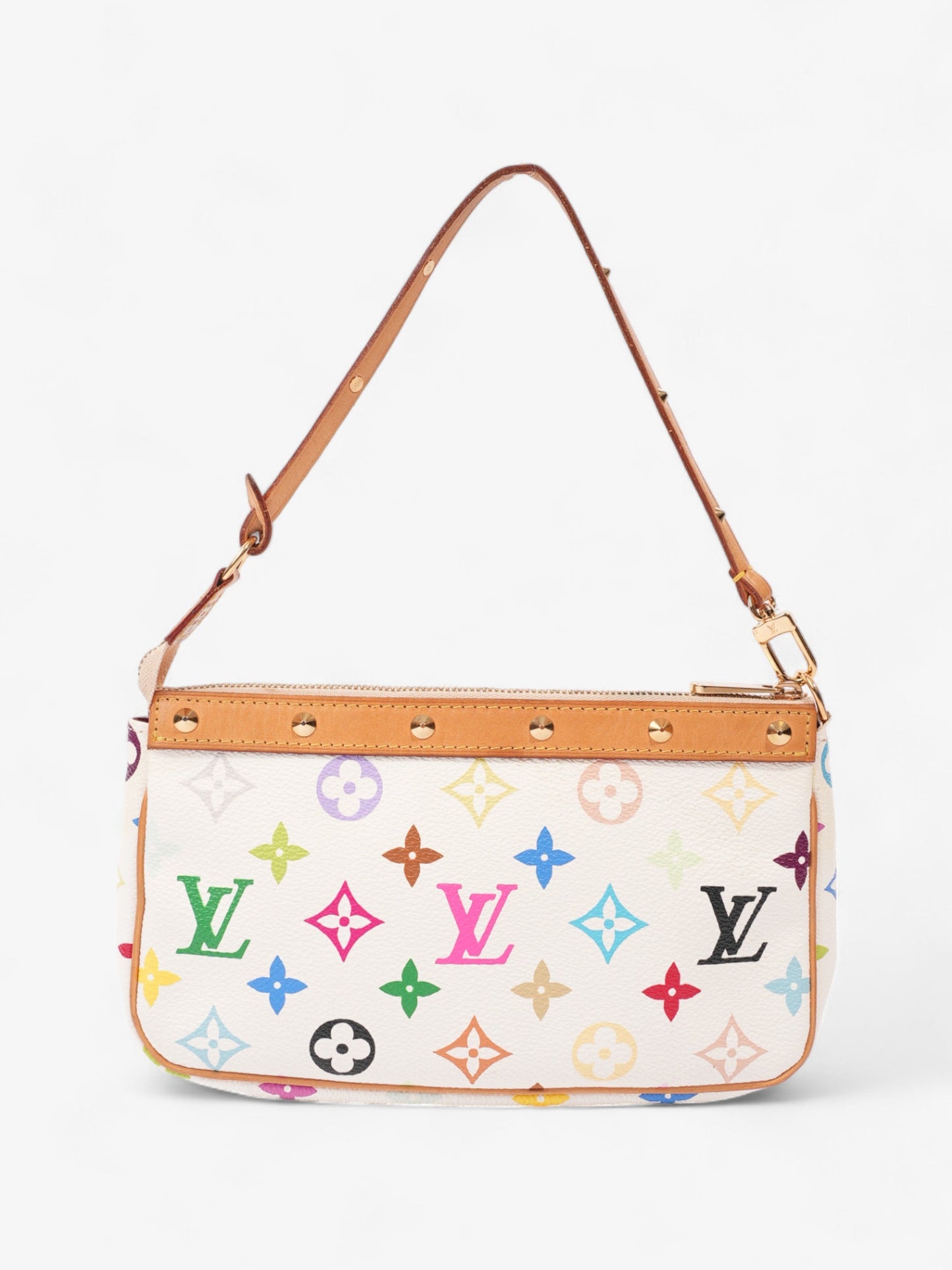 Louis Vuitton Pochette Accessoires Monogram Multicolour Leather