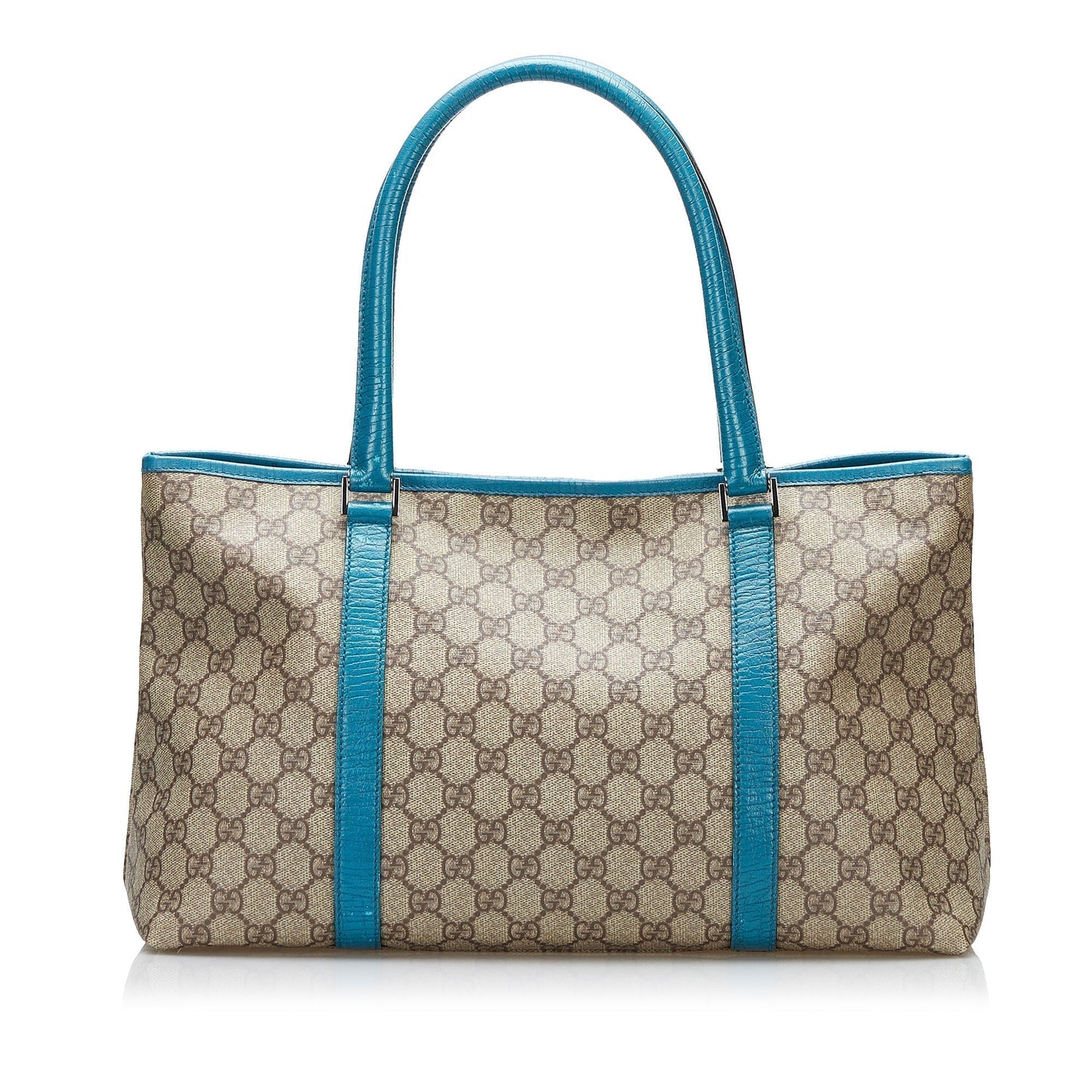 Gucci Leather Canvas Tote