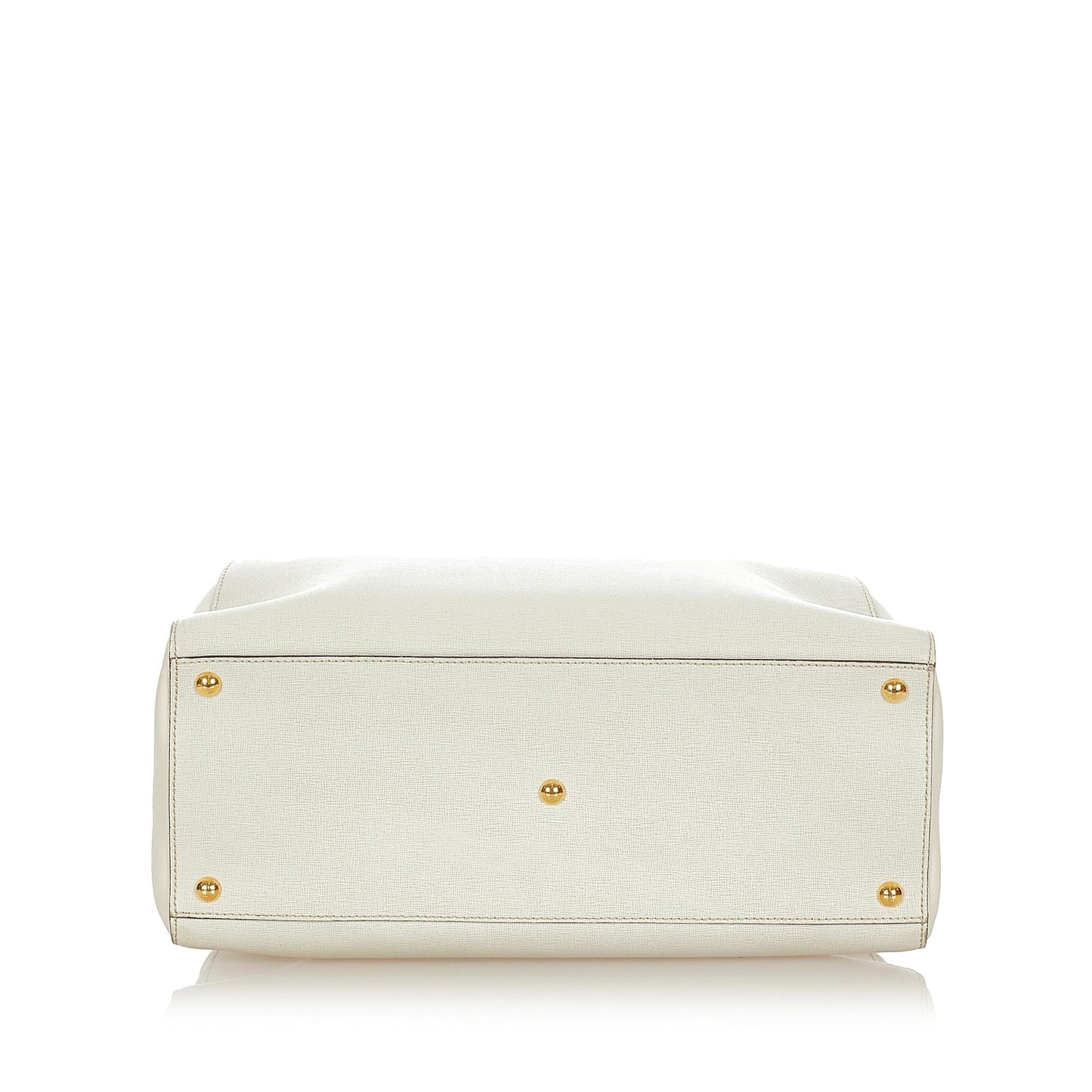 Fendi 2Jours Leather Satchel (23583)