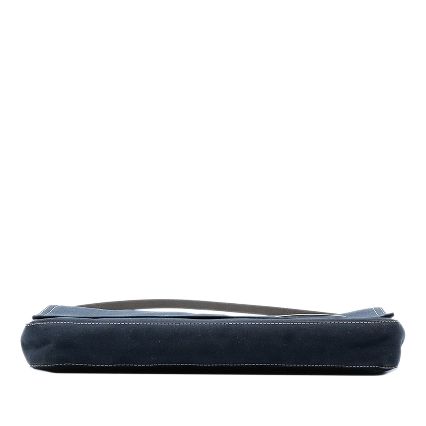 Fendi Canvas FF Marble Baguette Shoulder Bag