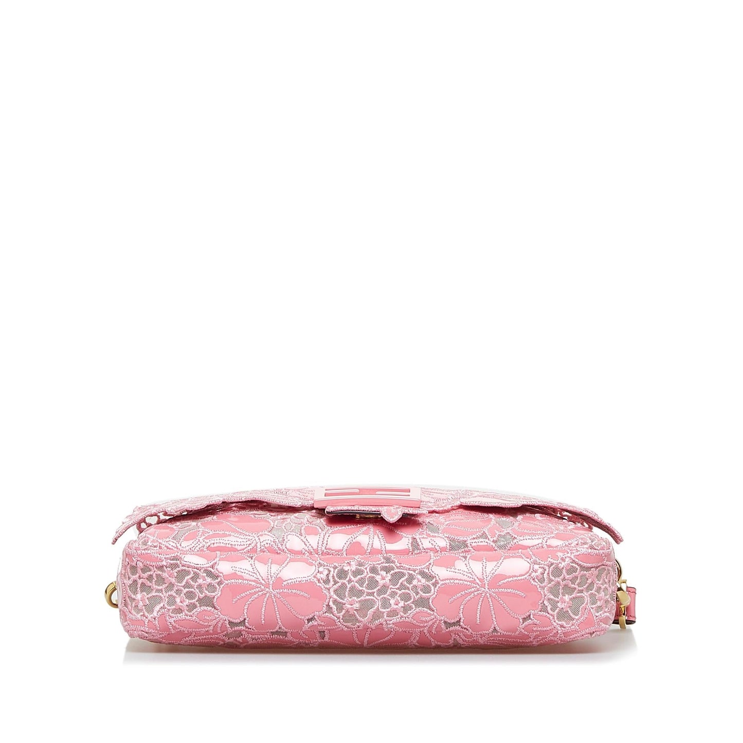 Fendi Embroidered Lace Baguette (PcQc93)