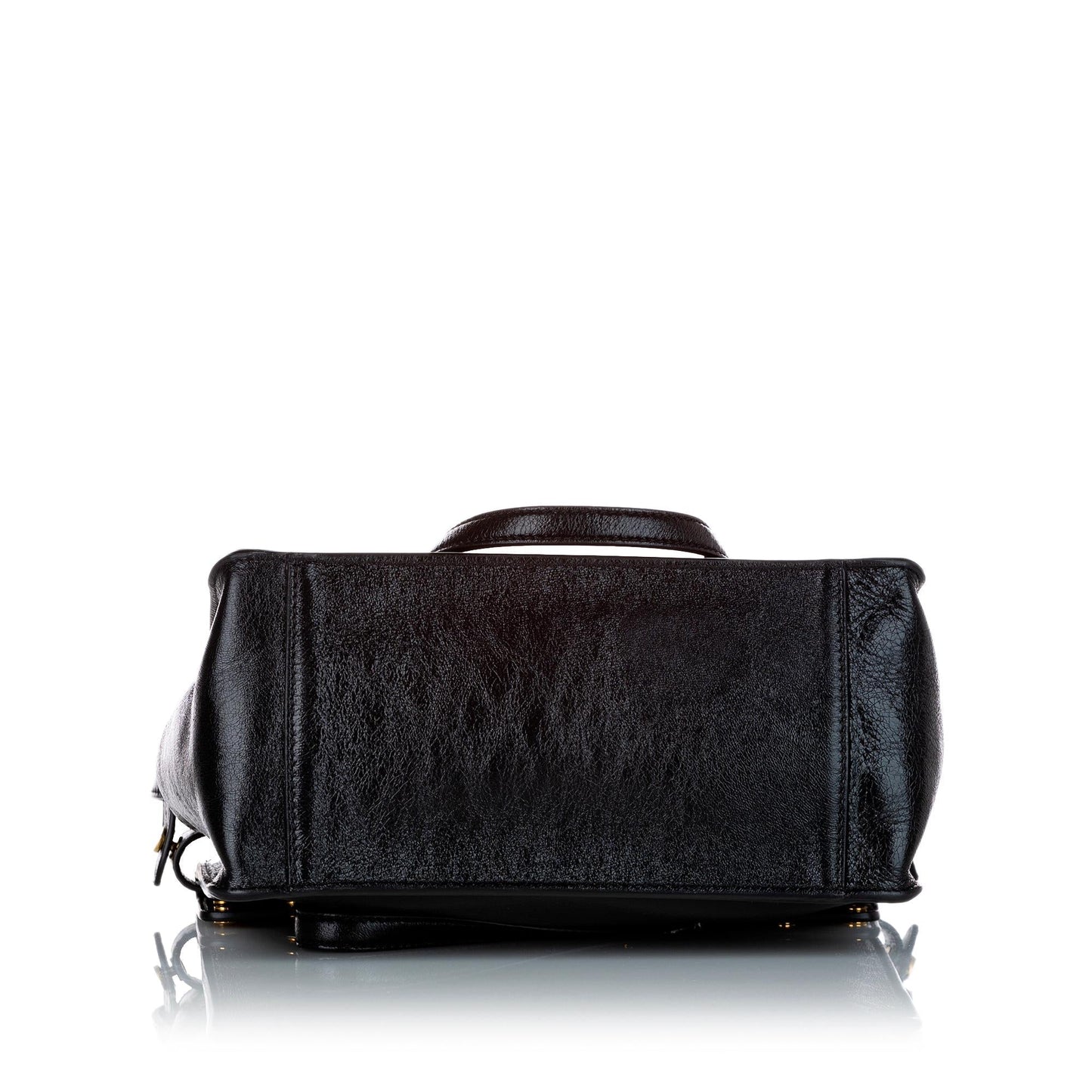 Fendi Fendi Flip Leather Satchel (24693)