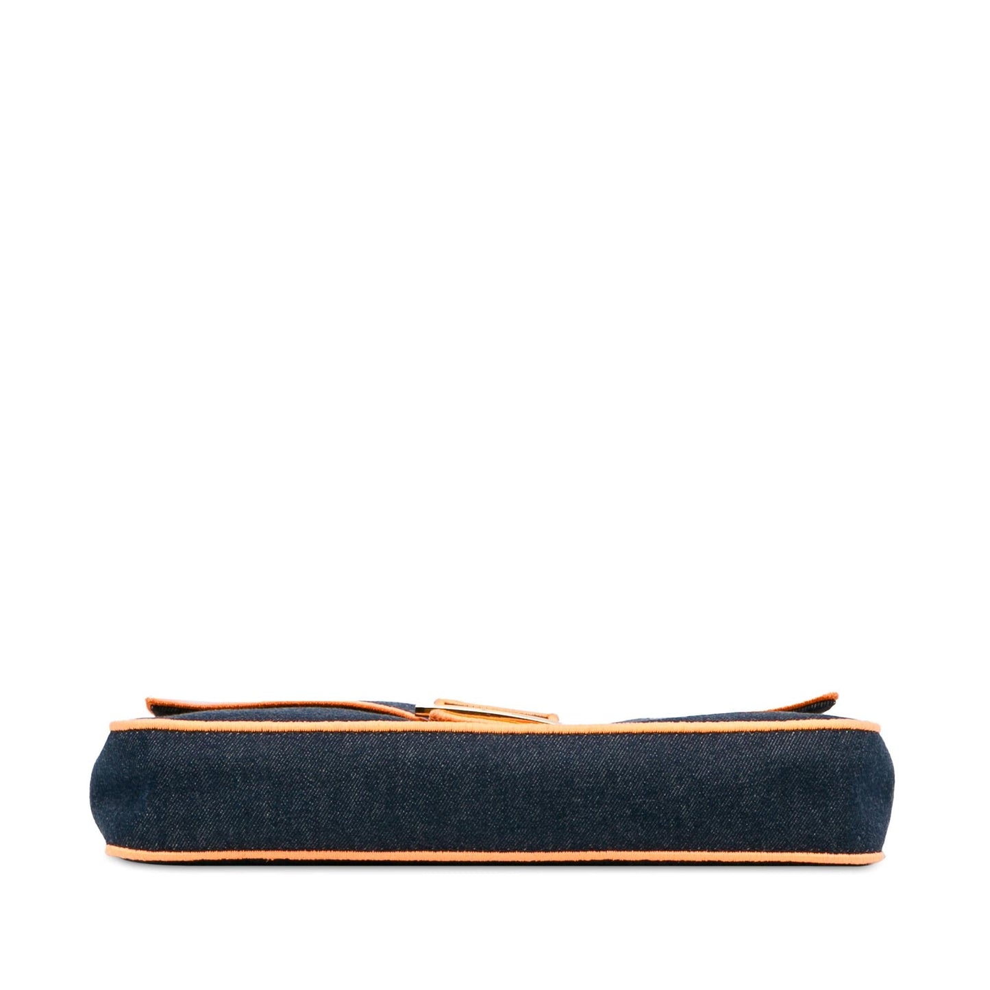 Fendi Large Denim Baguette Satchel (Fm5Rer)