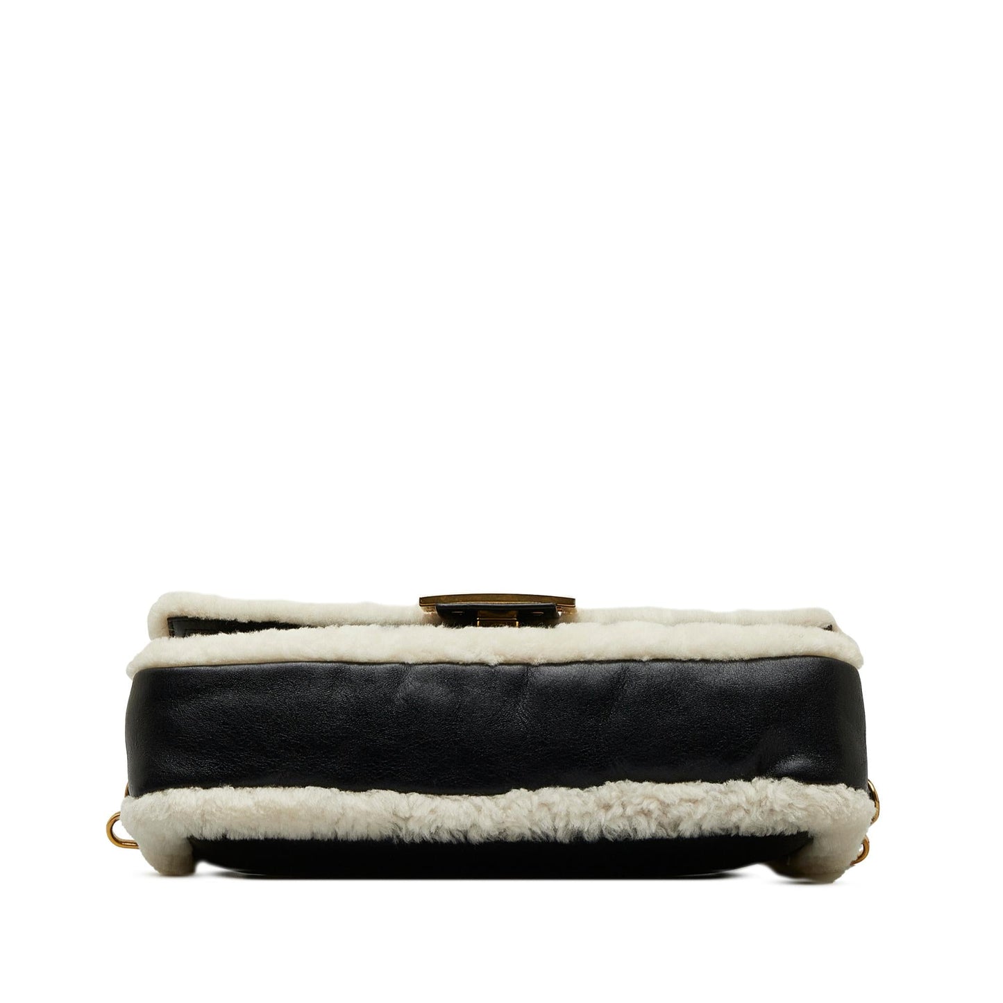 Fendi Large Shearling Baguette (Rdq63a)