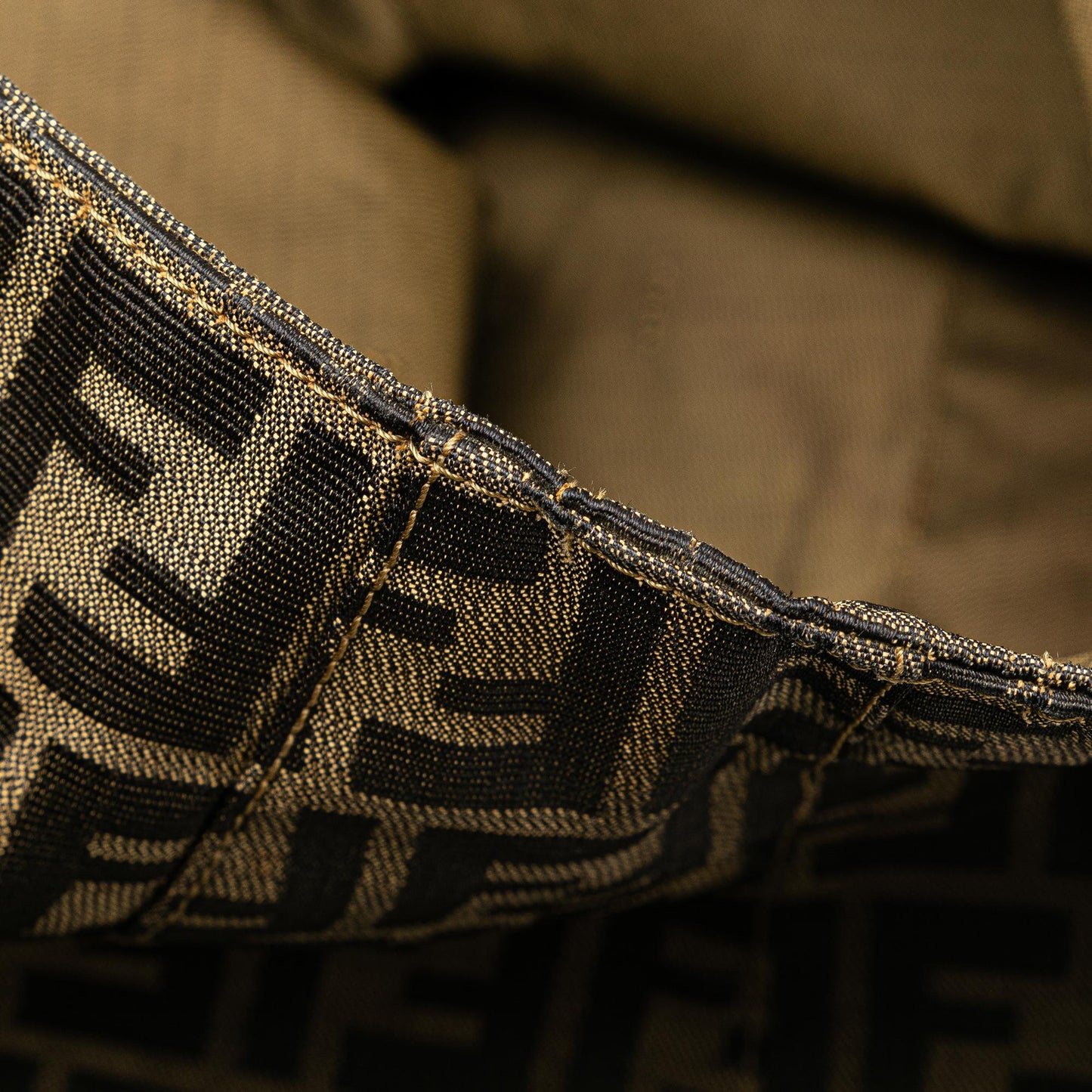 Fendi Large Zucca Canvas Twins Tote (ELkjPf)