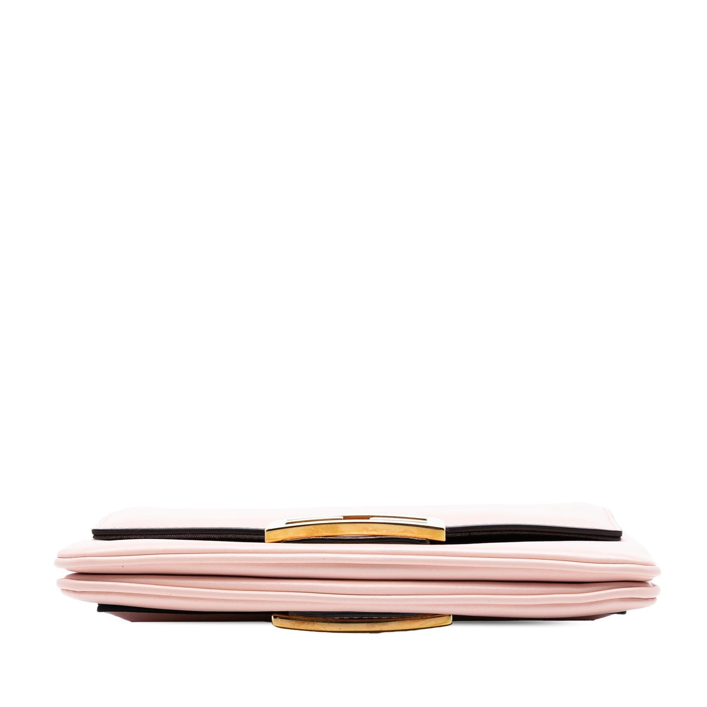 Fendi Leather Duo Baguette Crossbody