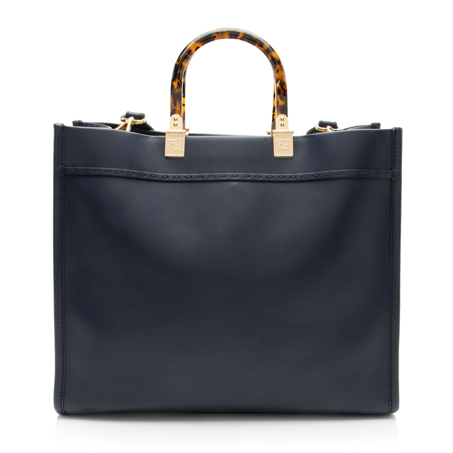Fendi Leather Sunshine Medium Shopper Tote