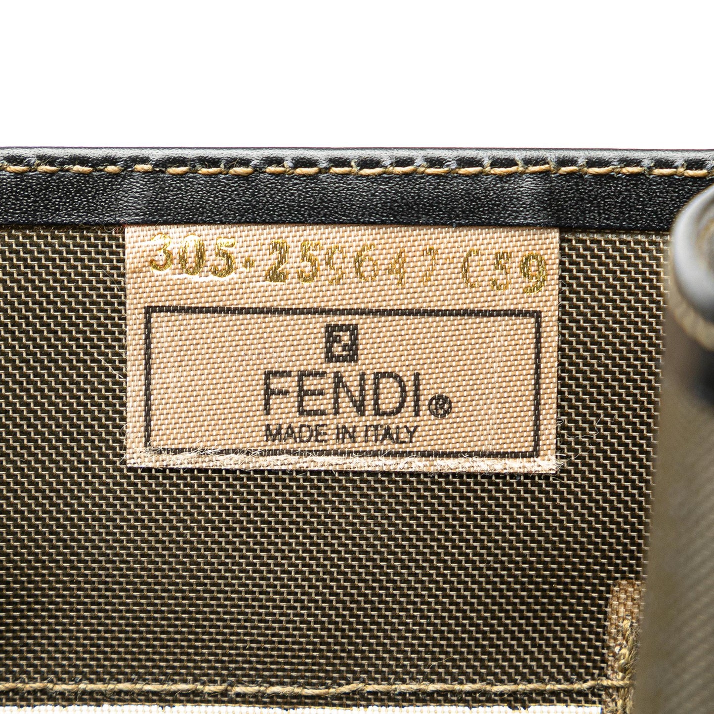 Fendi Leather-Trimmed Mesh Logo Tote (u56EIb)