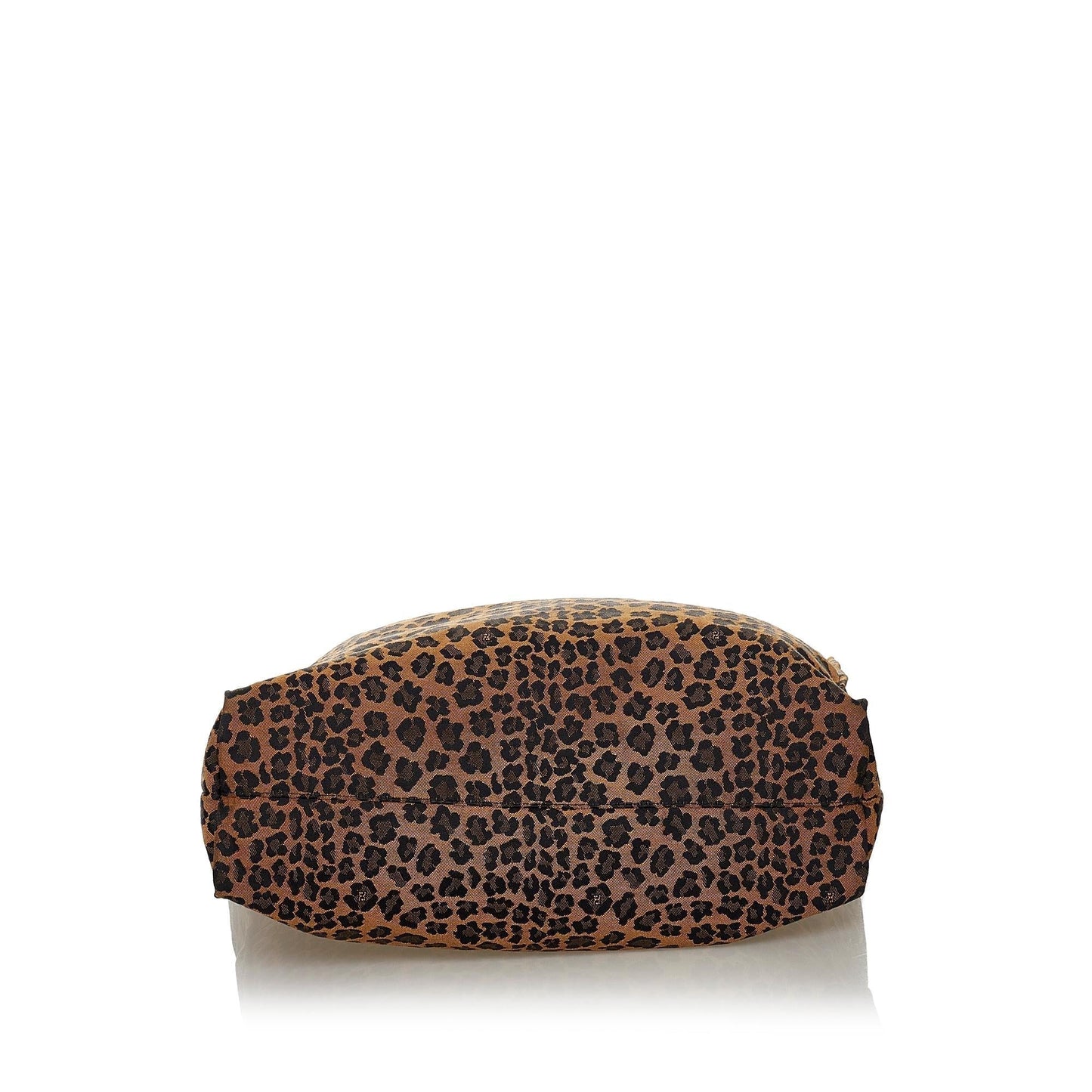 Fendi Leopard Print Nylon Tote Bag