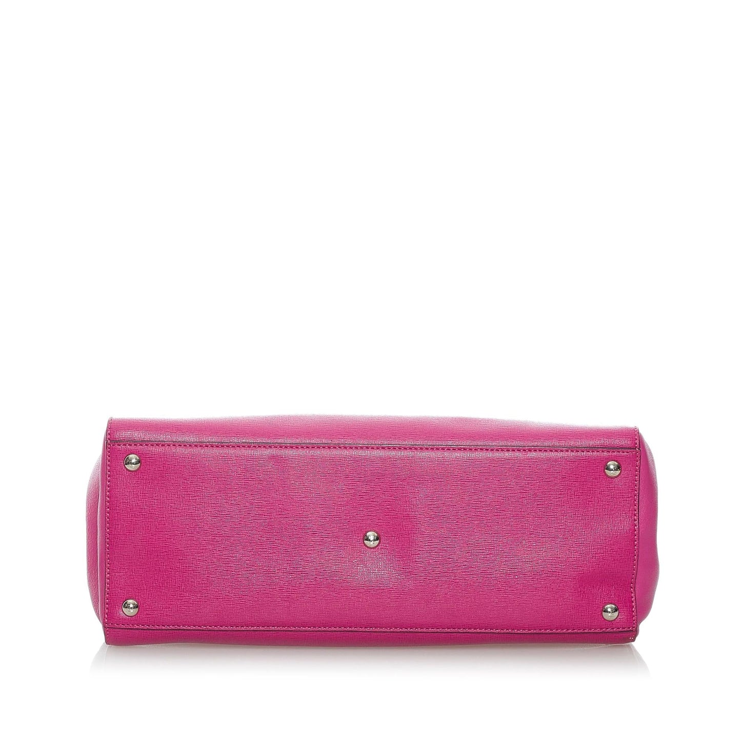 Fendi Medium 2Jours Leather Satchel (37200)