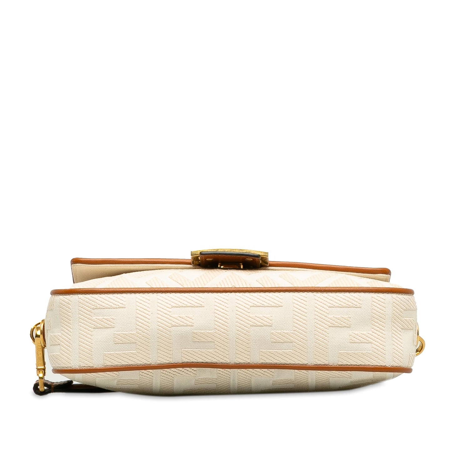 Fendi Medium Embossed Canvas FF Baguette (K9Z8RL)