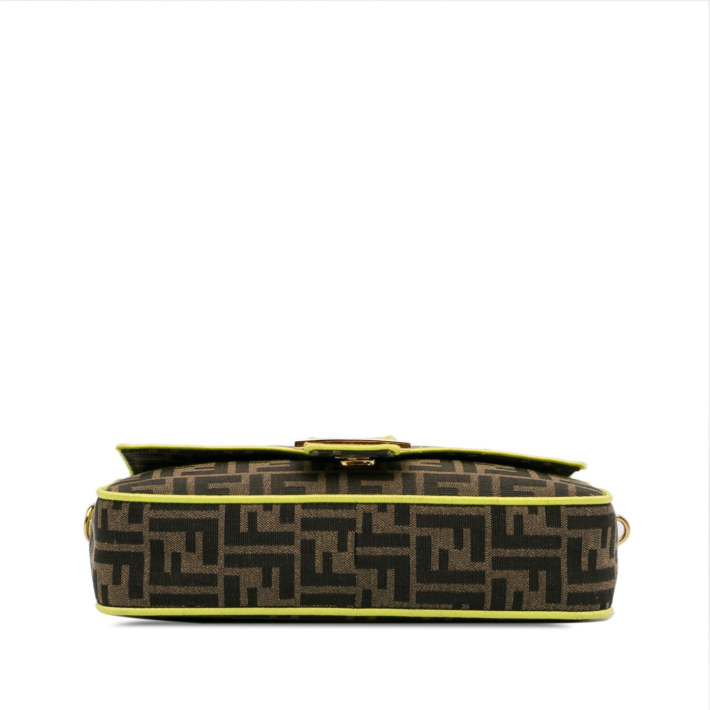 Fendi Medium Zucca Fluo Trim Baguette Satchel (jS2nD7)