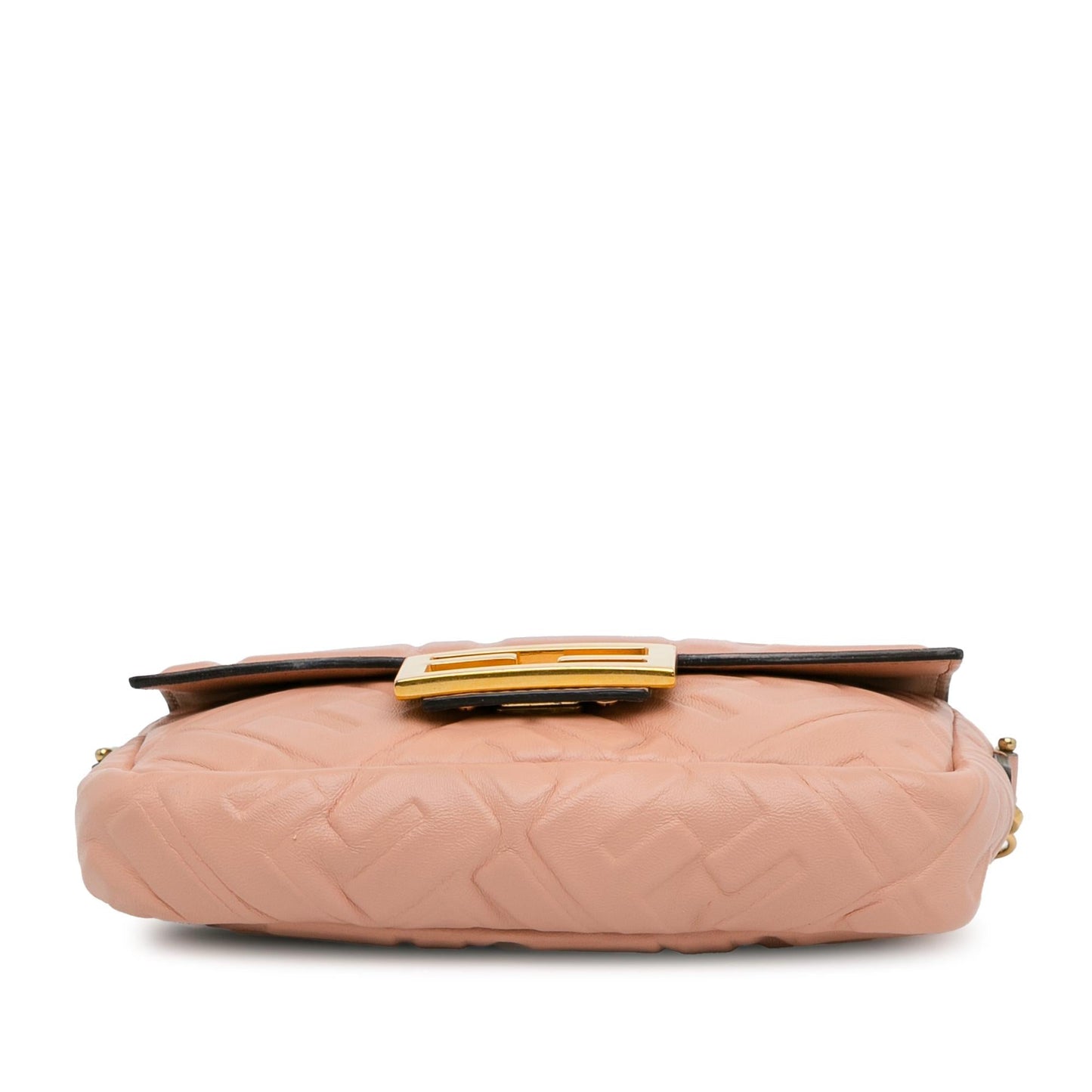 Fendi Mini Embossed Zucca Baguette Satchel (ZZKfNk)