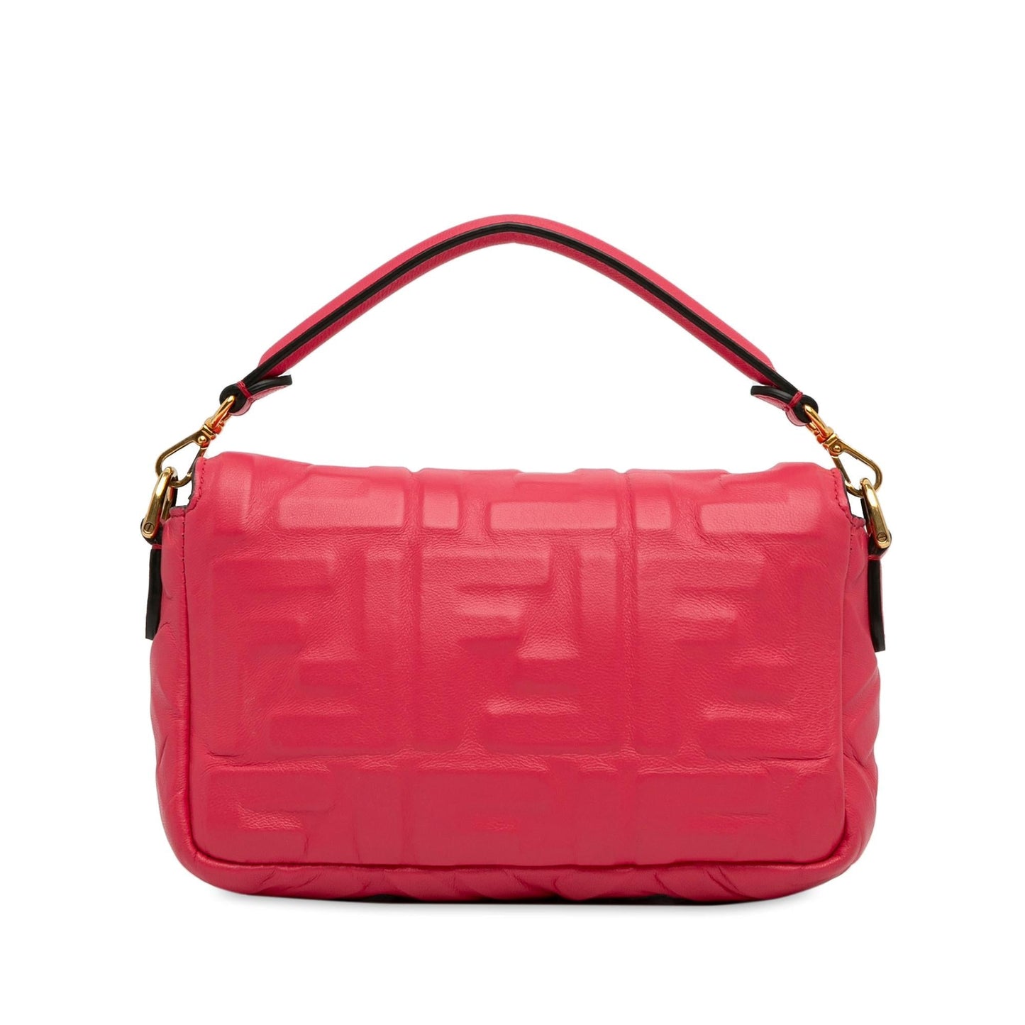Fendi Mini FF Embossed Baguette (4aa1Gj)