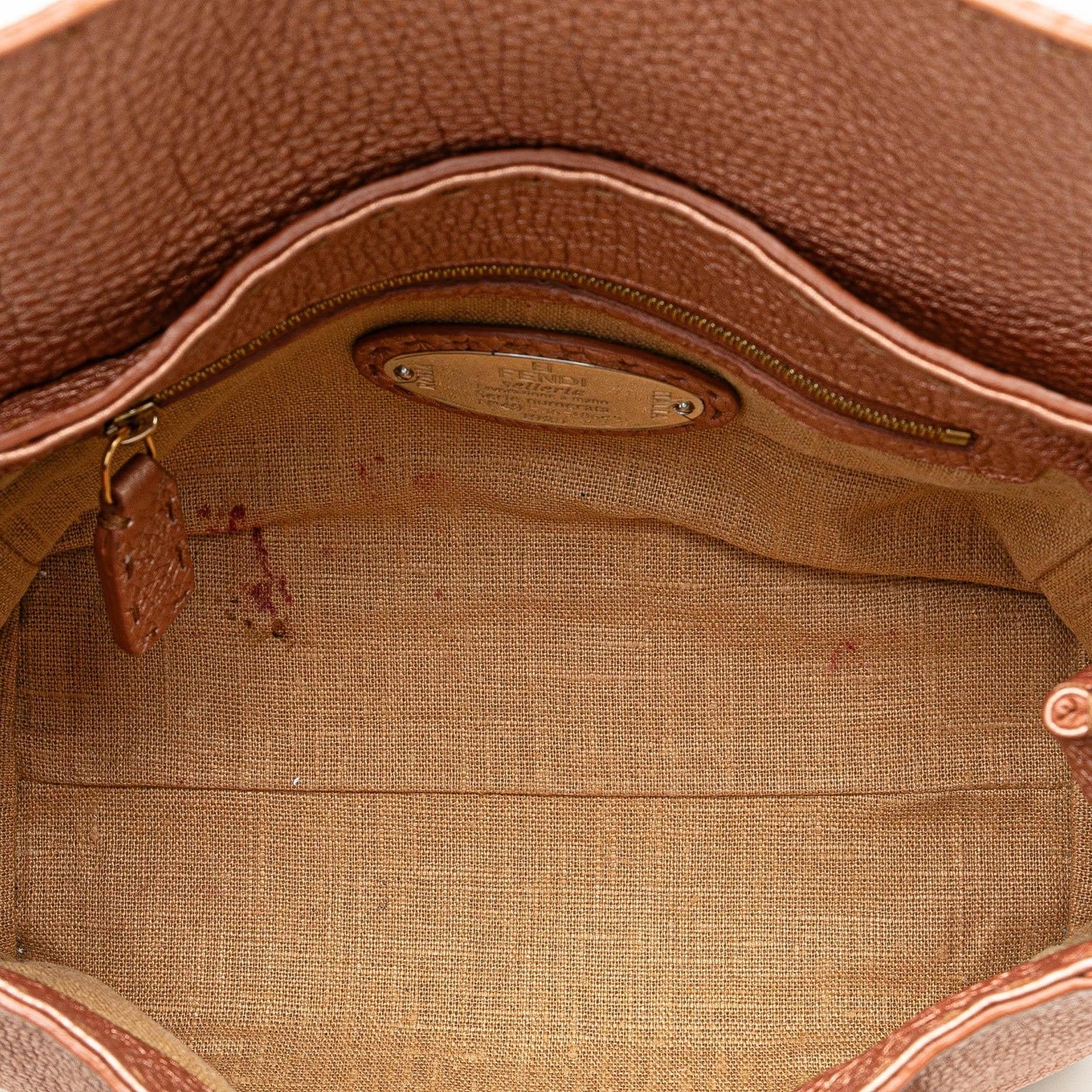 Fendi Mini Leather Selleria Linda (ermLPN)