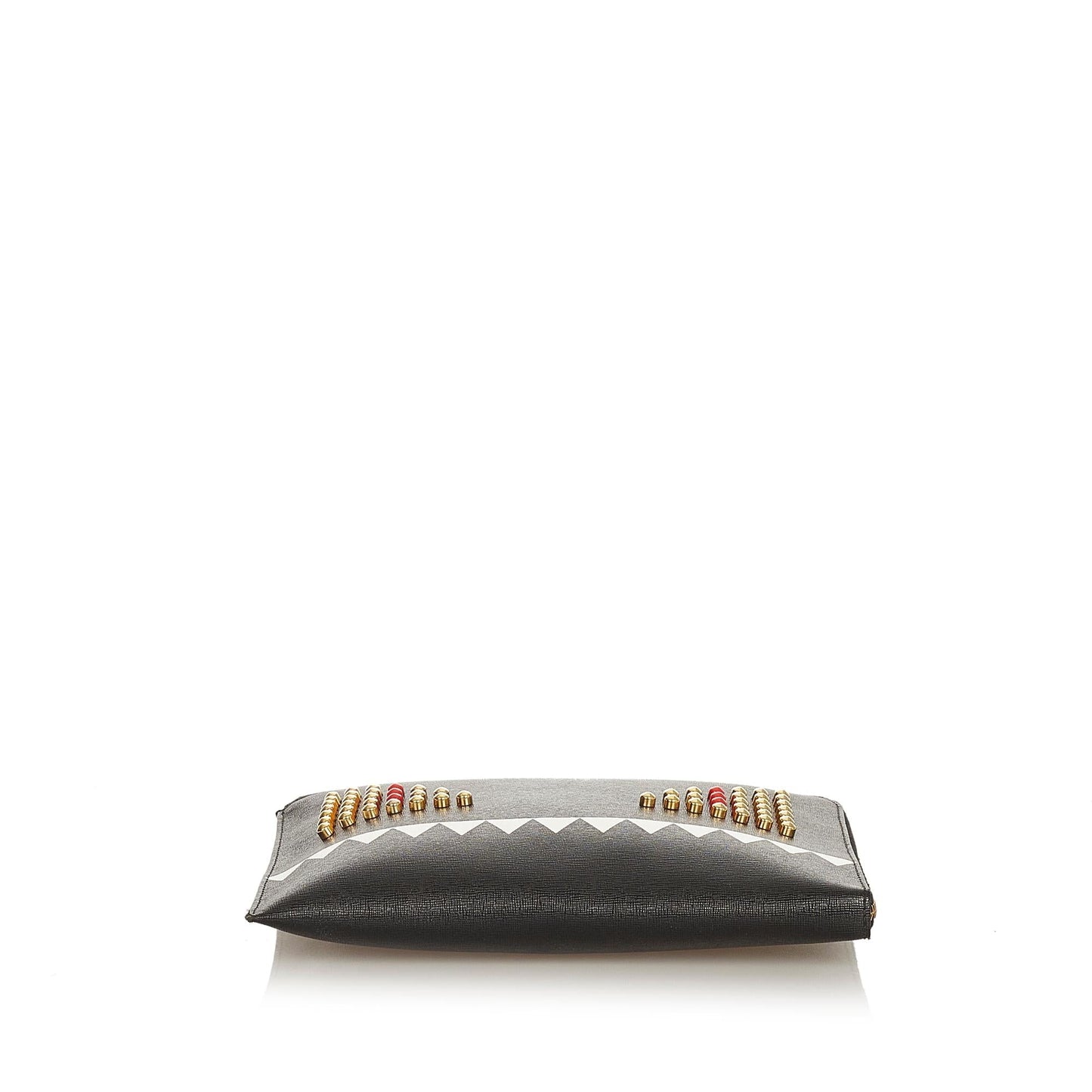 Fendi Monster Leather Clutch Bag (26144)