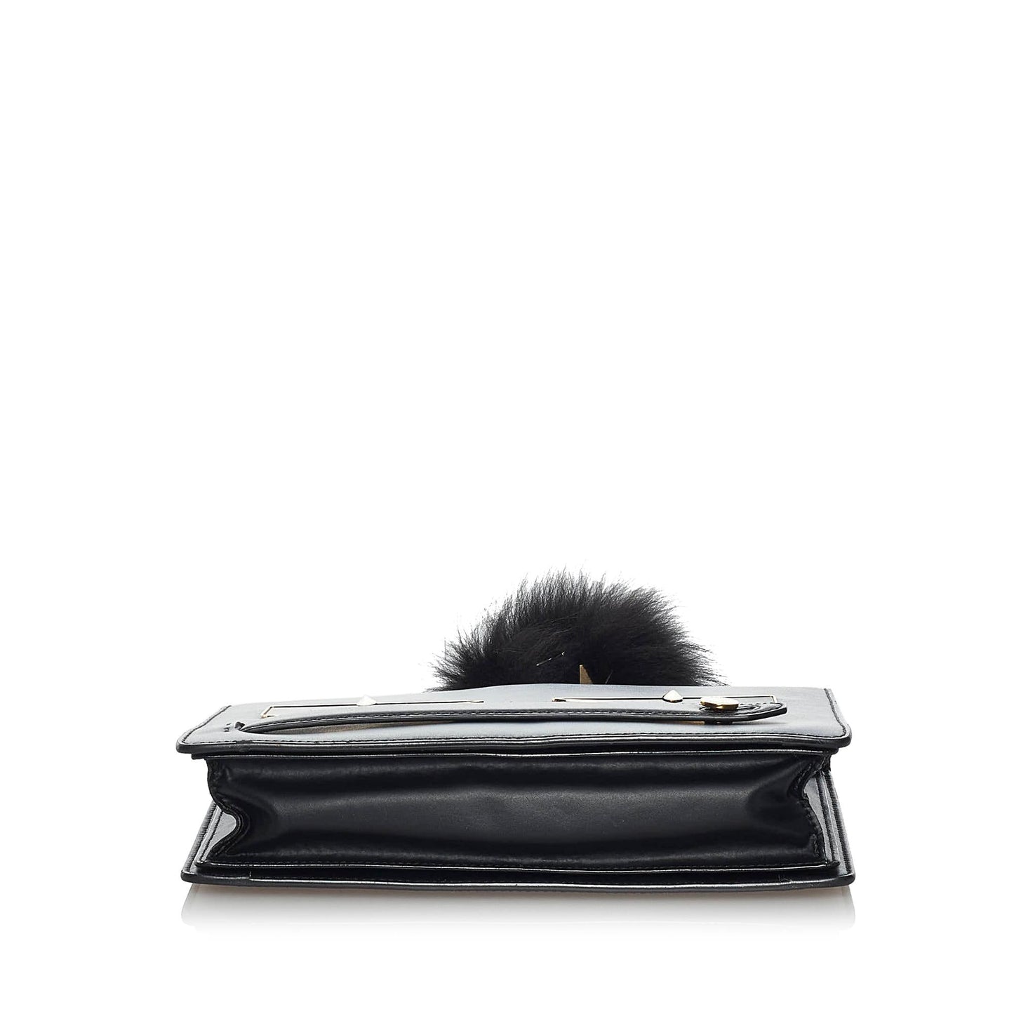 Fendi Monster Leather Clutch Bag (33968)