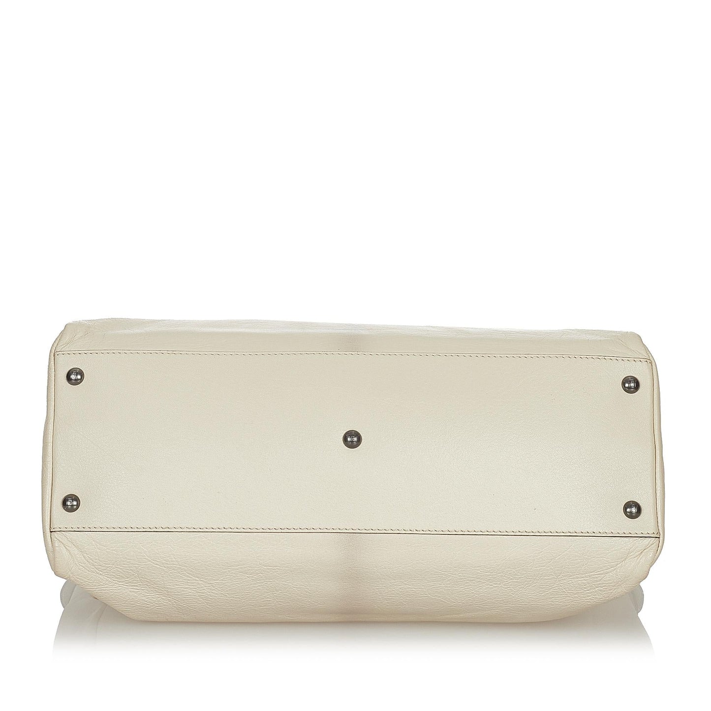 Fendi Peekaboo Leather Satchel (26729)
