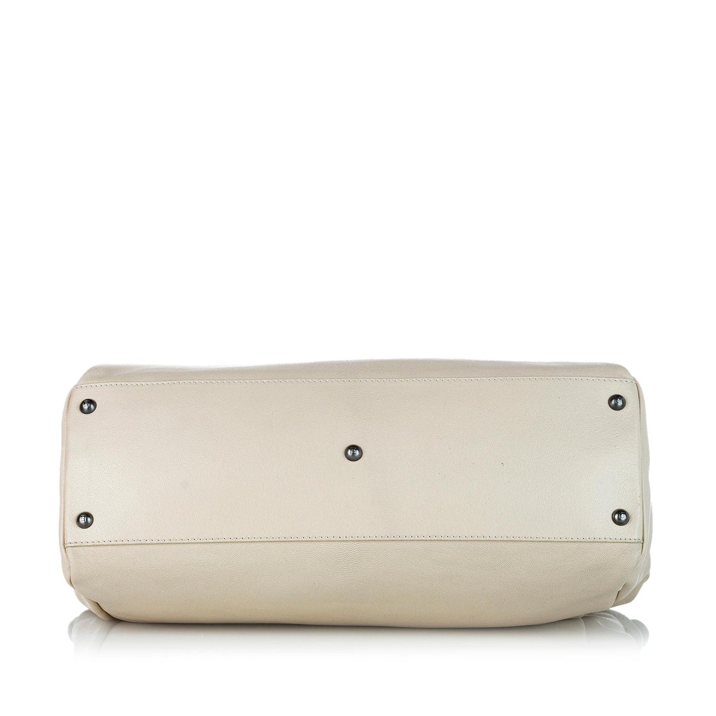 Fendi Peekaboo Leather Satchel (32466)