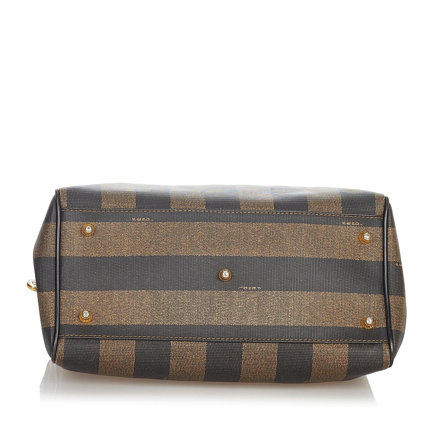 Fendi Pequin Boston Bag (23973)