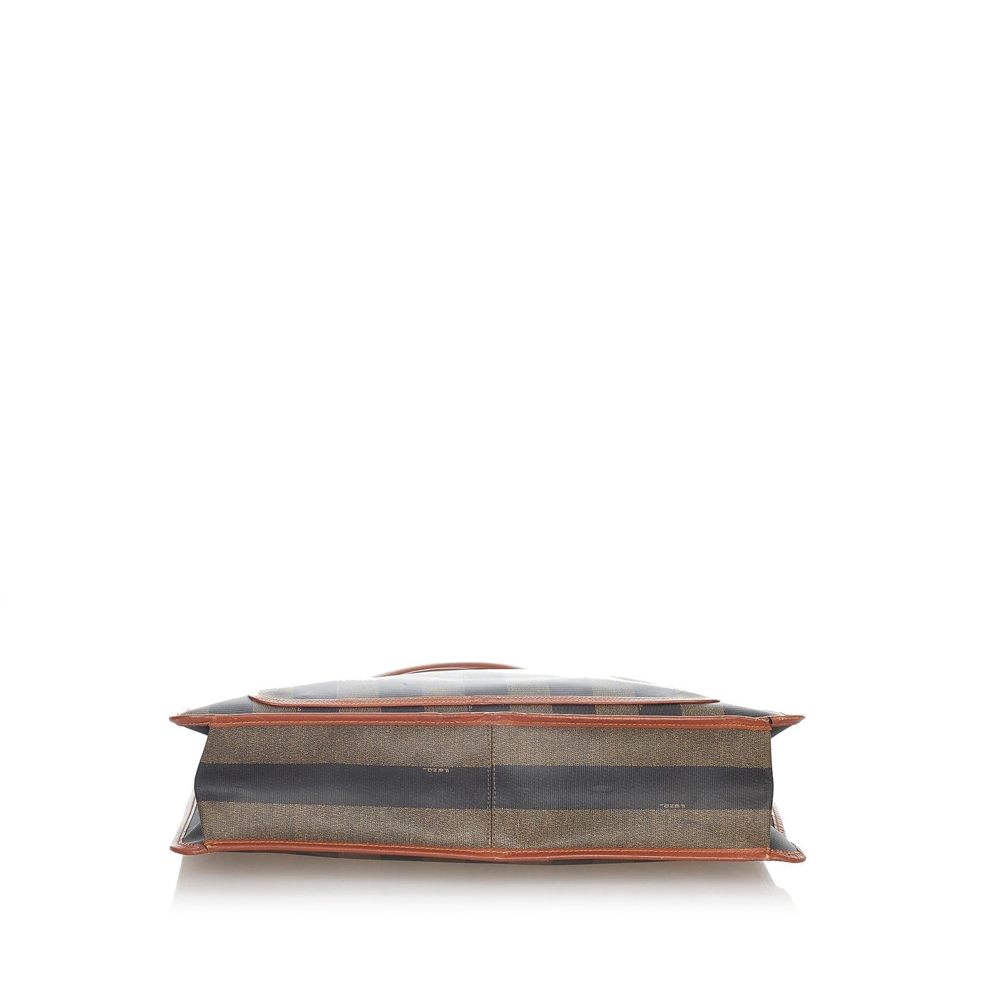 Fendi Pequin Canvas Tote Bag (23640)