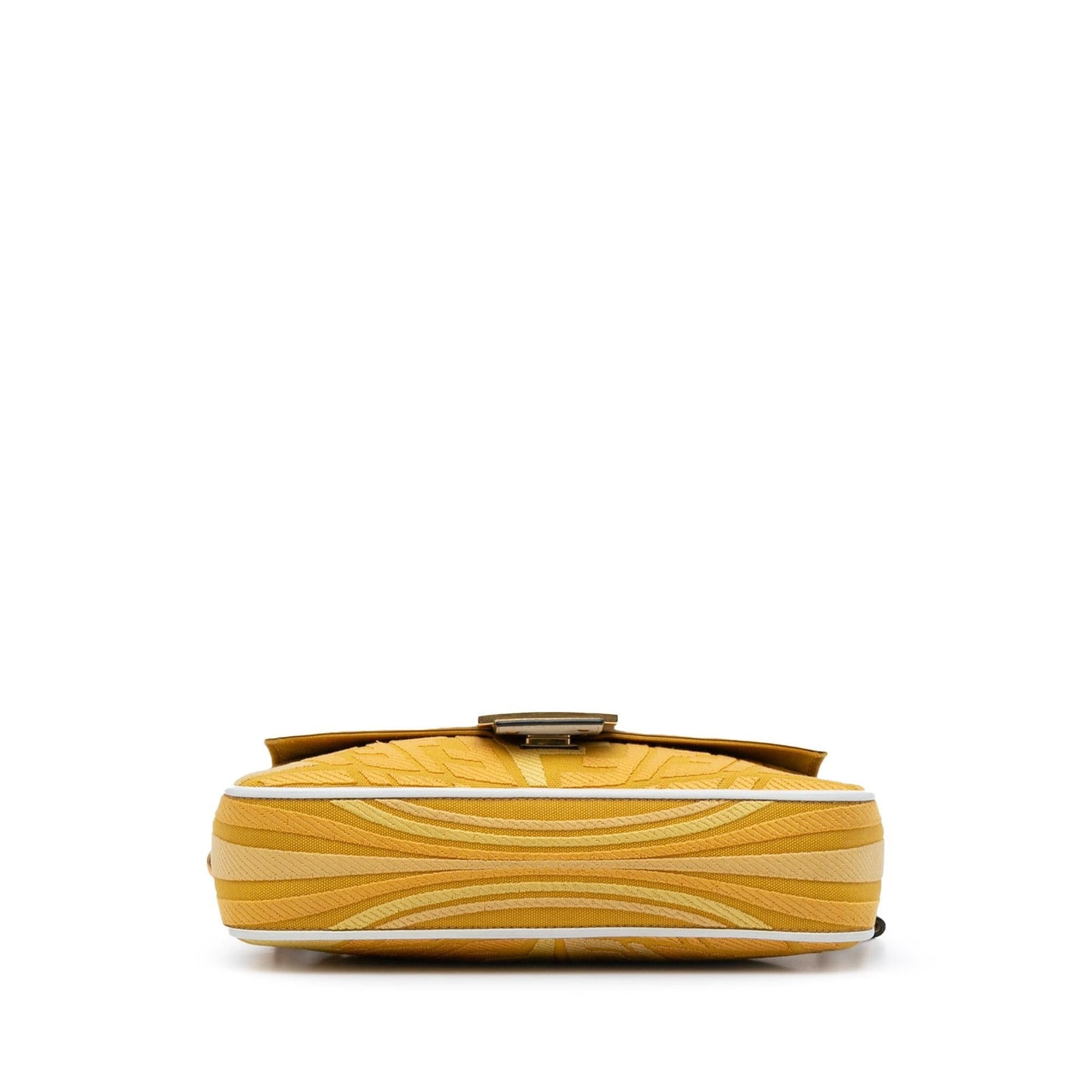 Fendi Sarah Coleman FF Canvas Fisheye Baguette Satchel (jIeRtT)
