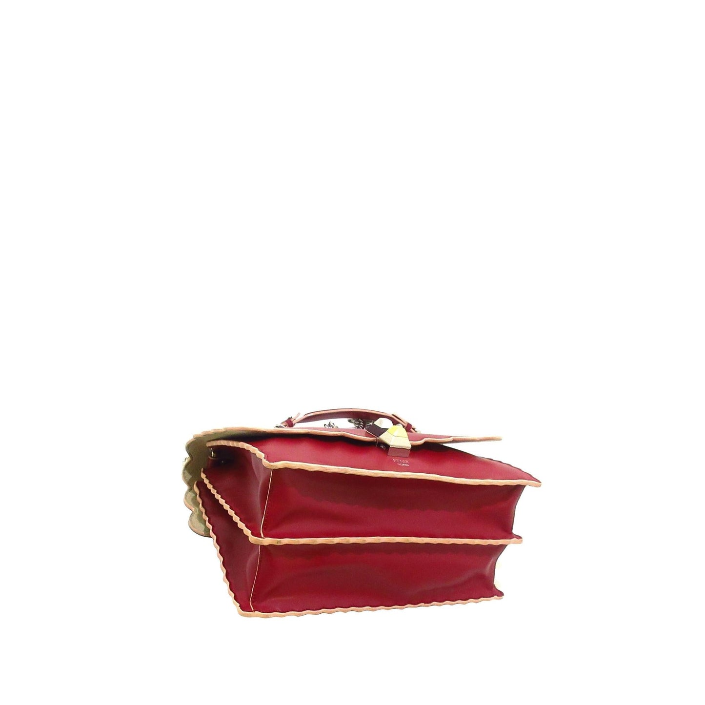 Fendi Scalloped Studded Kan I (WbsE95)