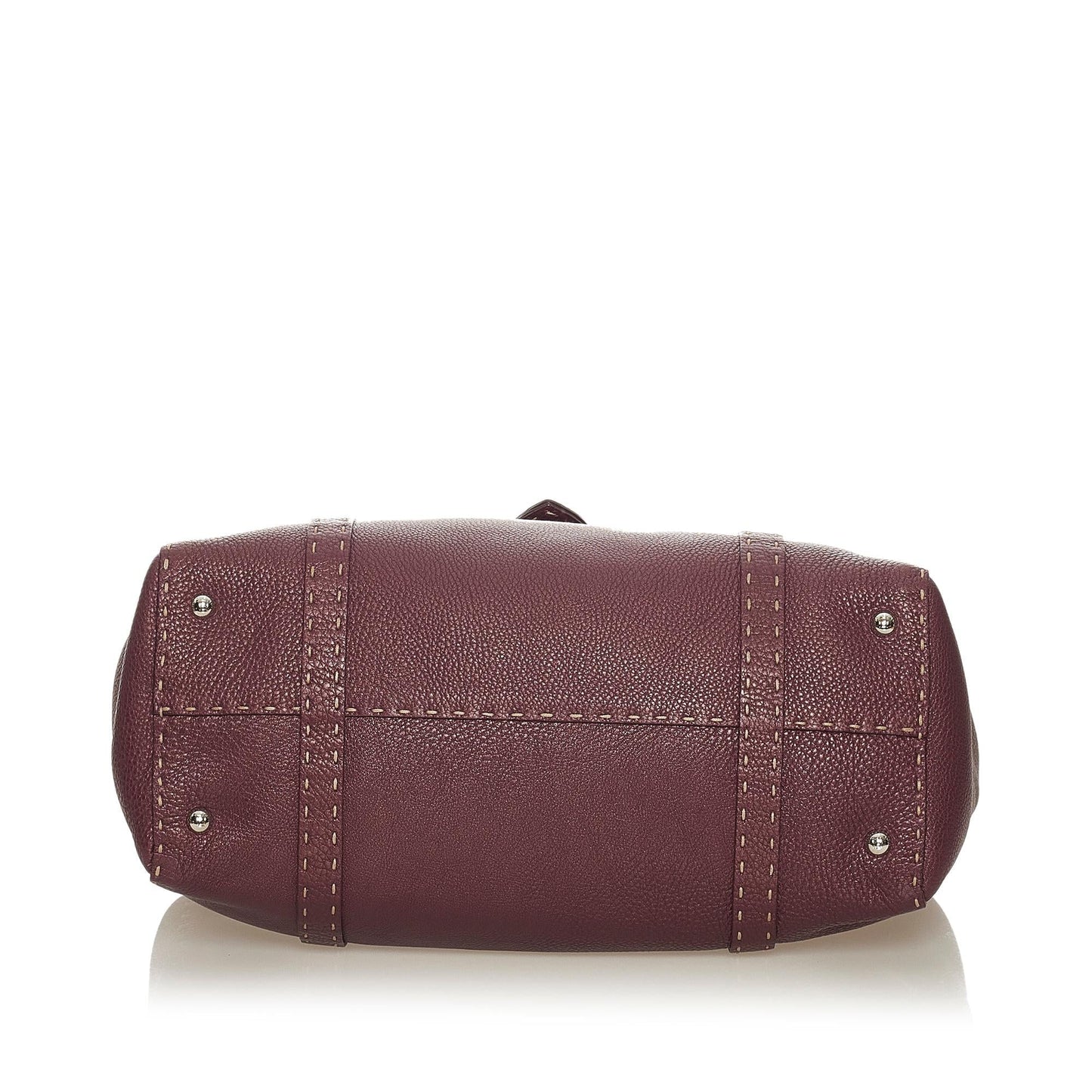 Fendi Selleria Linda Leather Handbag (27779)