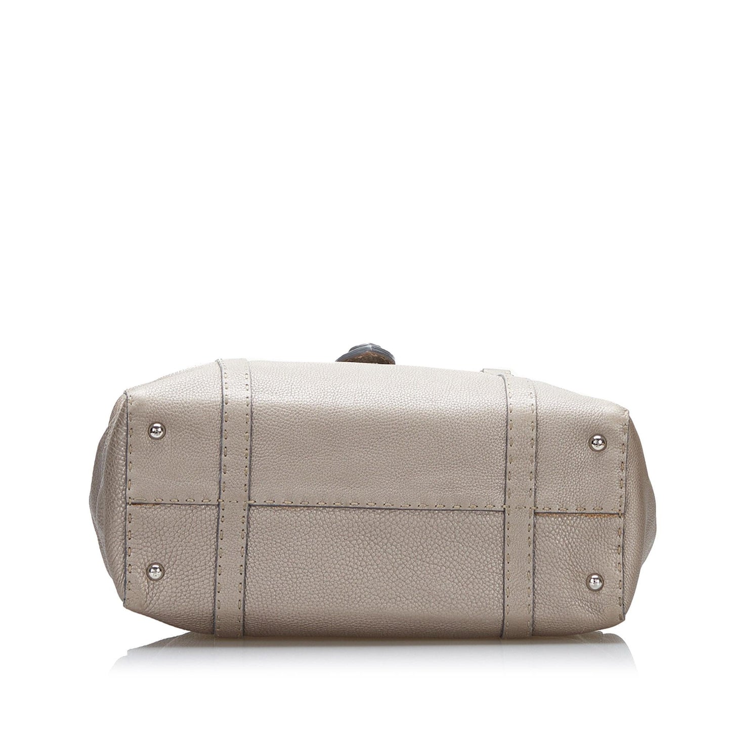 Fendi Selleria Linda Leather Handbag (uYGmwL)