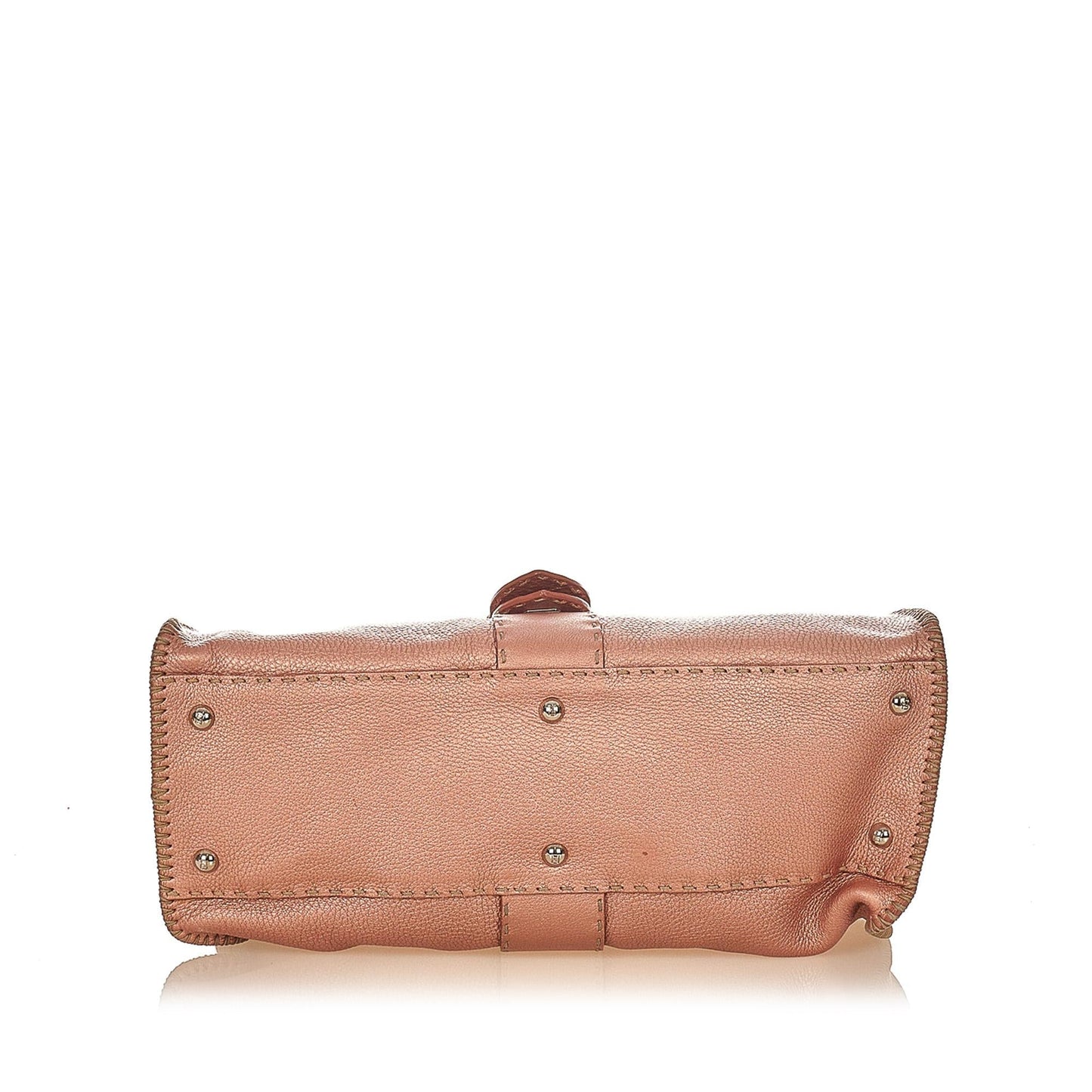 Fendi Selleria Sporty Leather Shoulder Bag (31796)