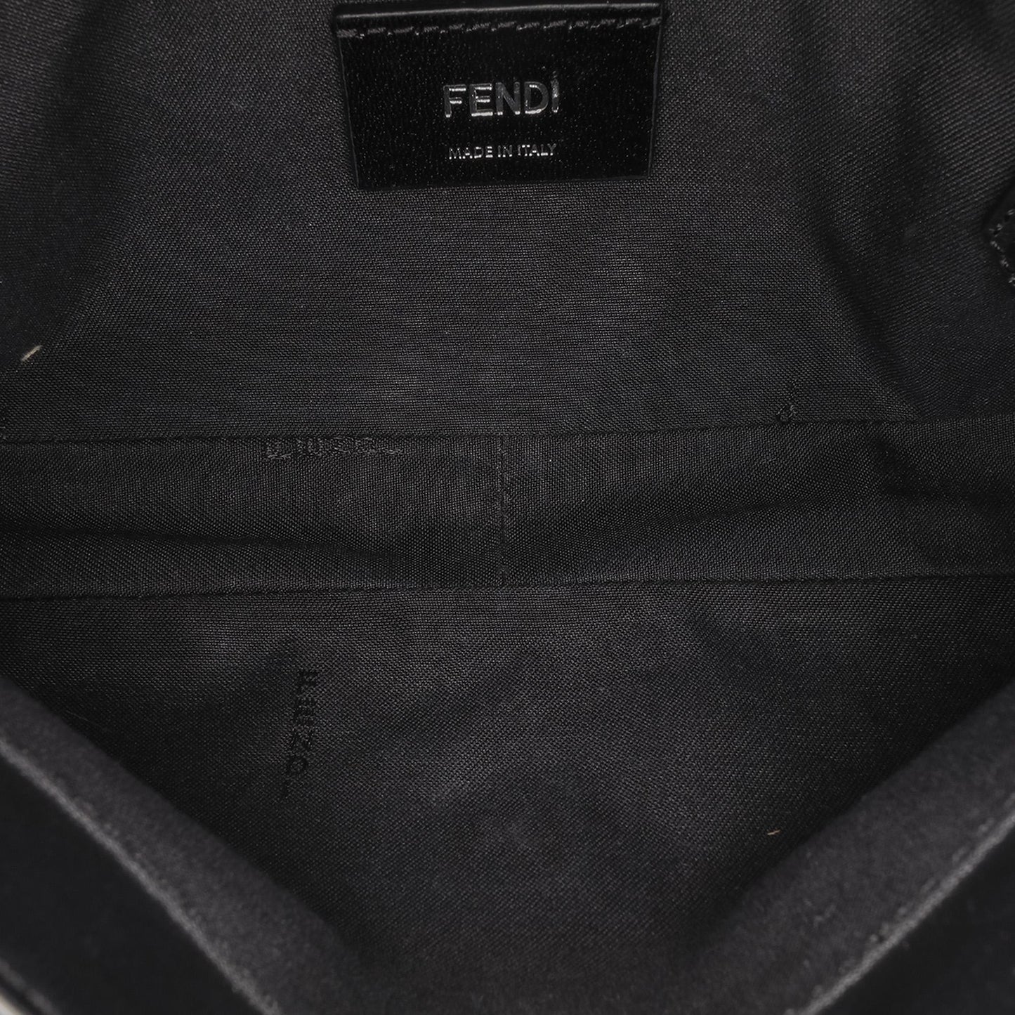 Fendi Zucca Canvas Convertible Baguette Satchel